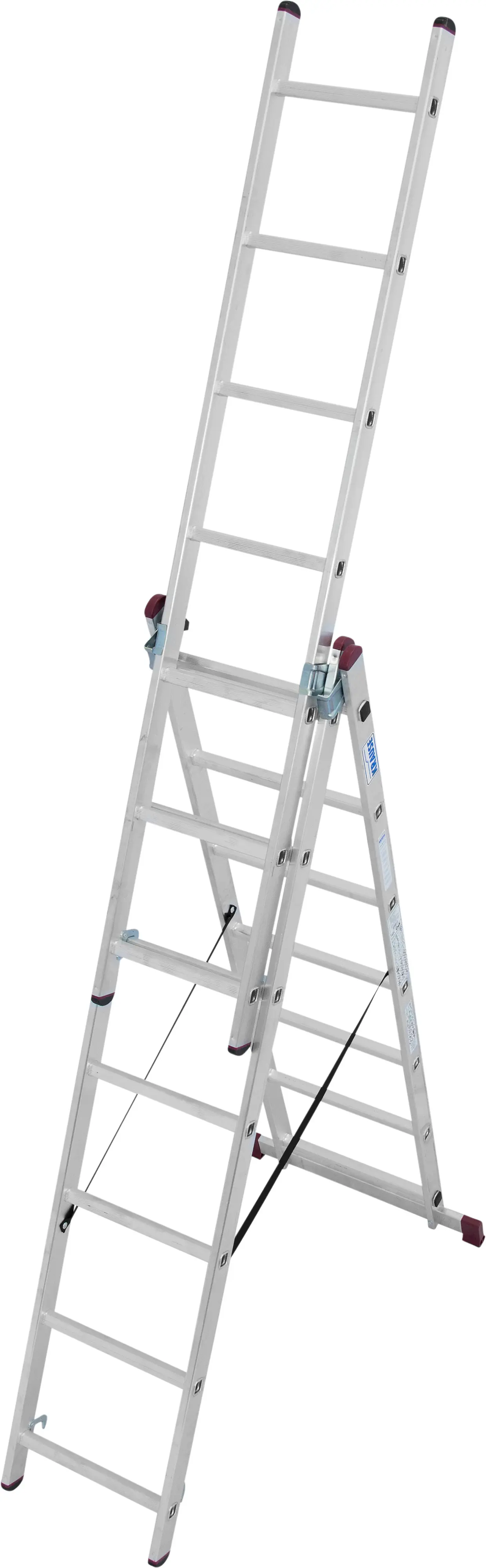 Krause Aluminium-Vielzweckleiter CORDA 5,10 m