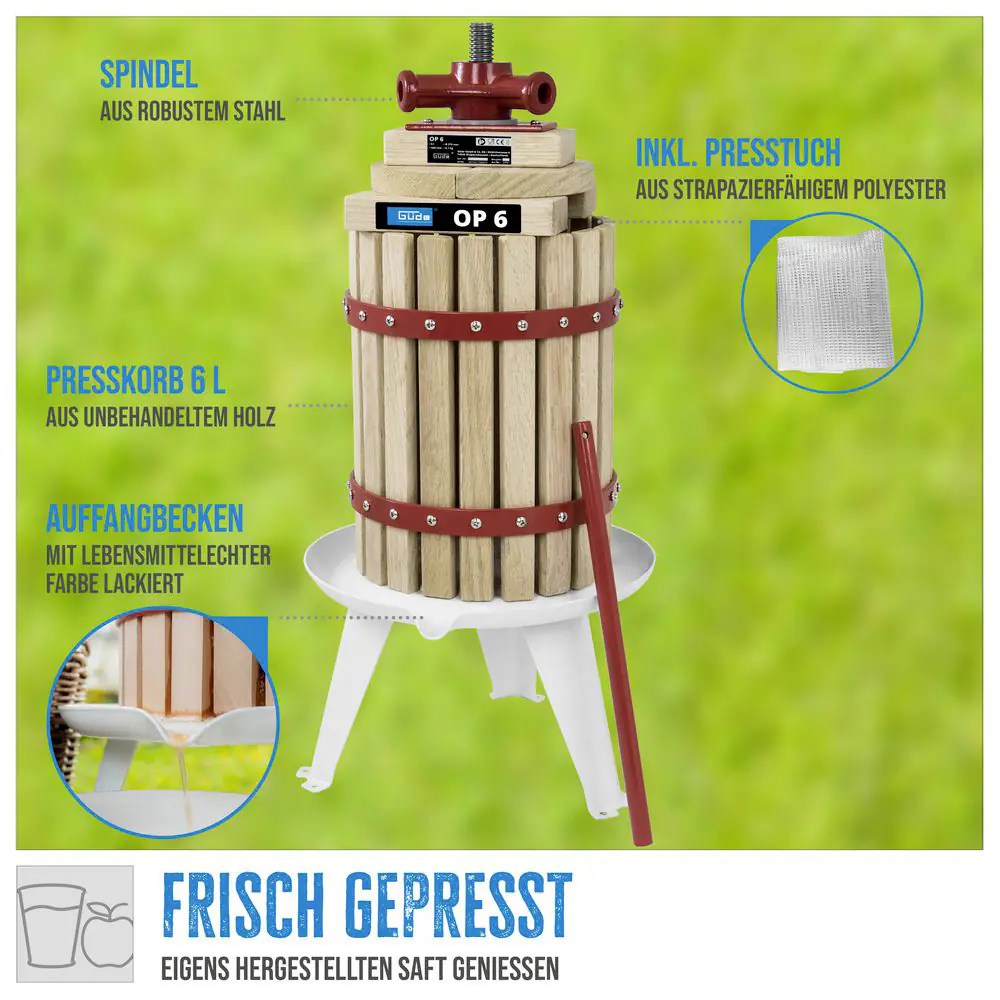 Güde Obst & Beerenpresse OP6