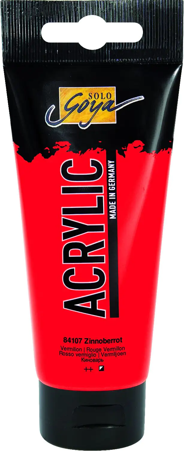 Kreul Solo Goya Acrylic Tube zinneroberrot 100 ml