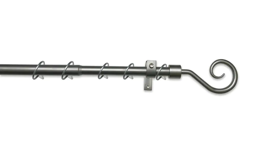 Gardinia Stilgarnitur Hook silber, 130 - 240 cm