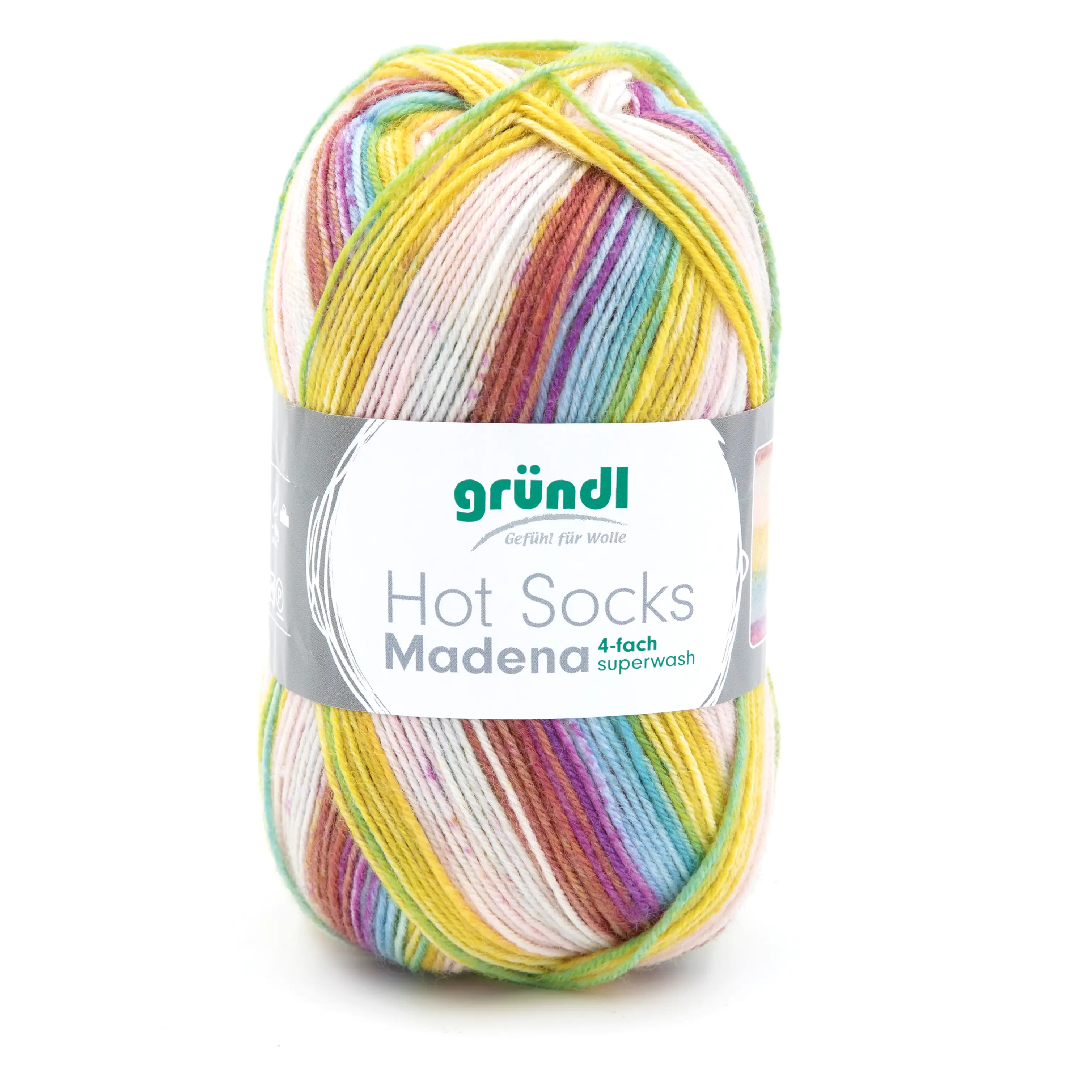 Gründl Wolle Hot Socks Madena 4-fach 100 g caribean-summer
