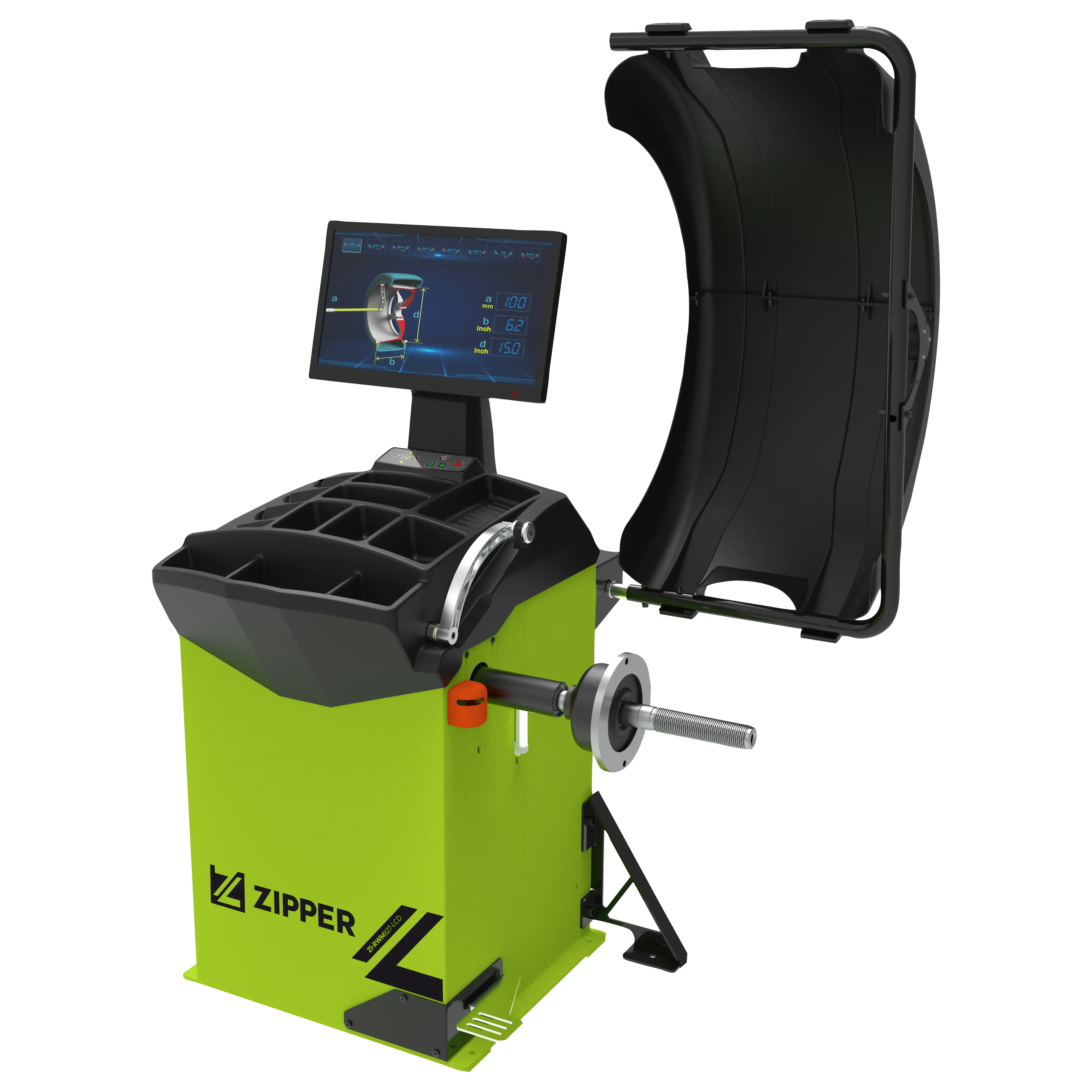 Zipper Reifenwuchtmaschine ZI-RWM827LCD