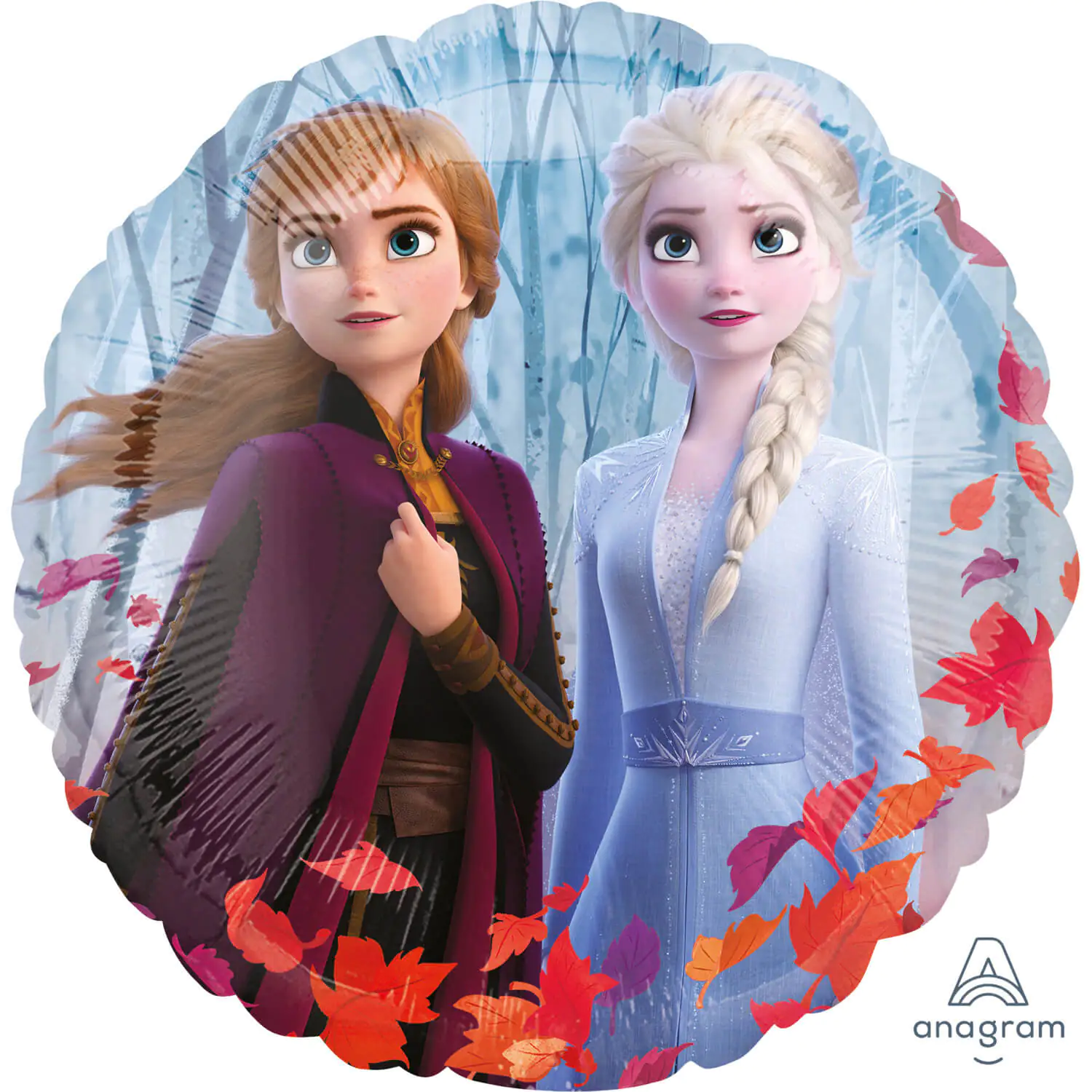 Folienballon Frozen 2 Satin rund 43cm