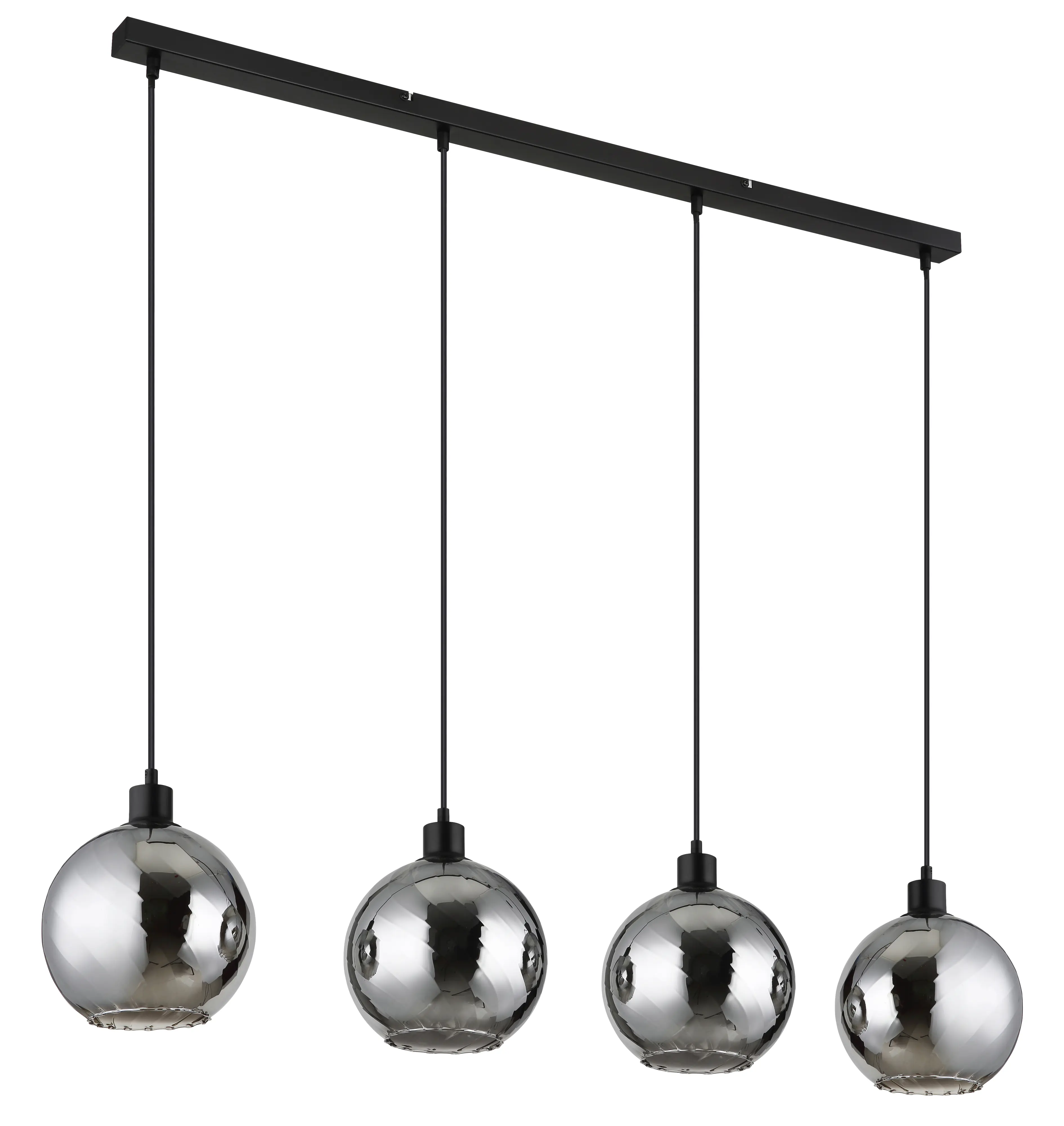 Globo Hängeleuchte Ulf 110 x 120 cm schwarz matt