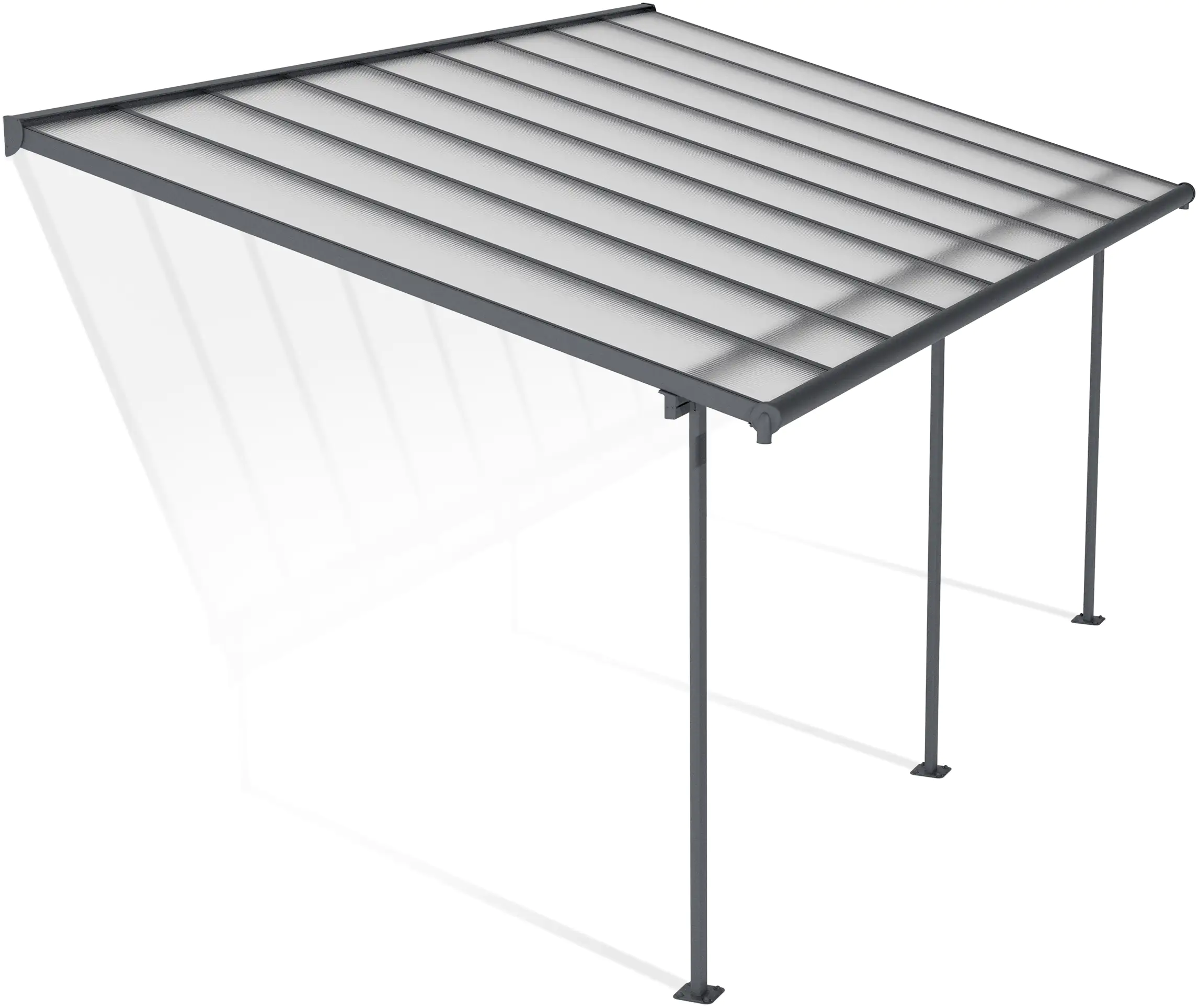 Canopia Terrassenüberdachung Sierra  555 x 295 cm anthrazit