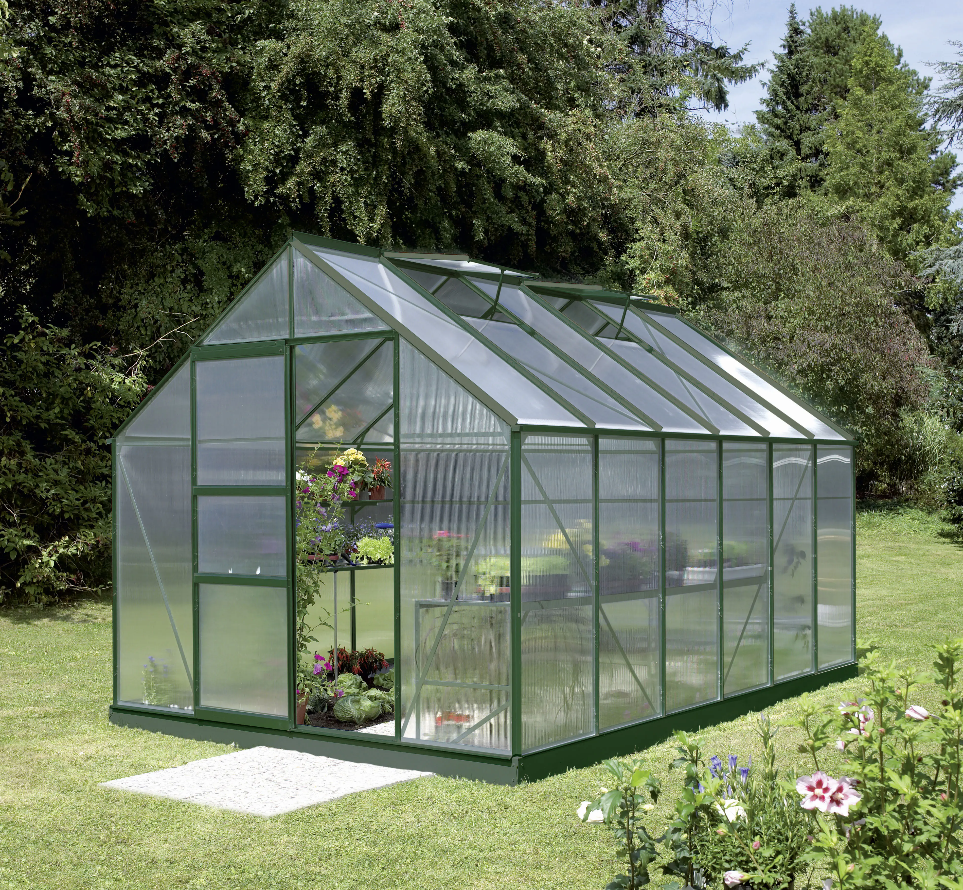 Vitavia Gewächshaus Merkur 9900 254 x 379 cm 4 mm HPK