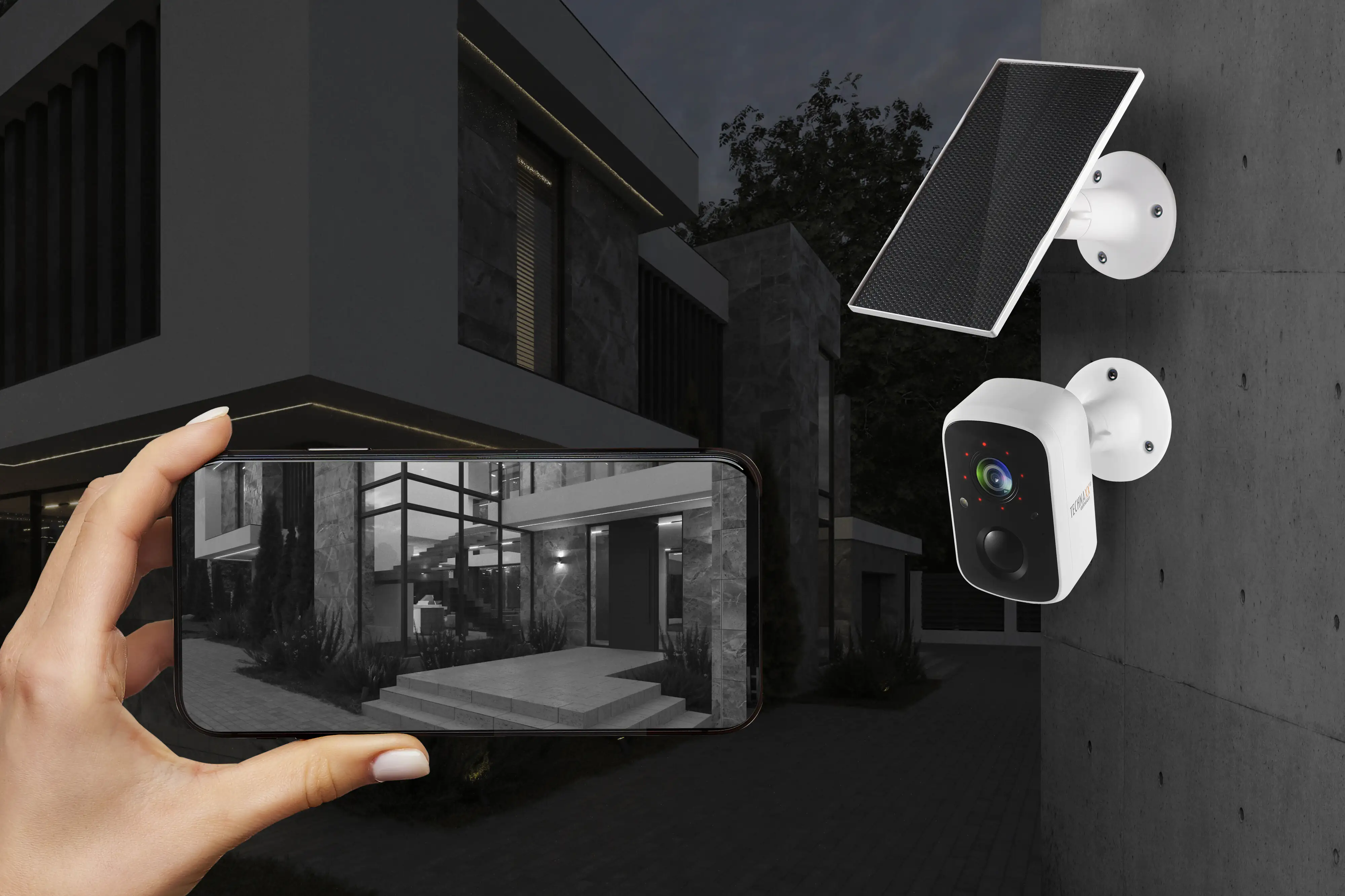 Technaxx Solar Outdoor-Kamera TX-244