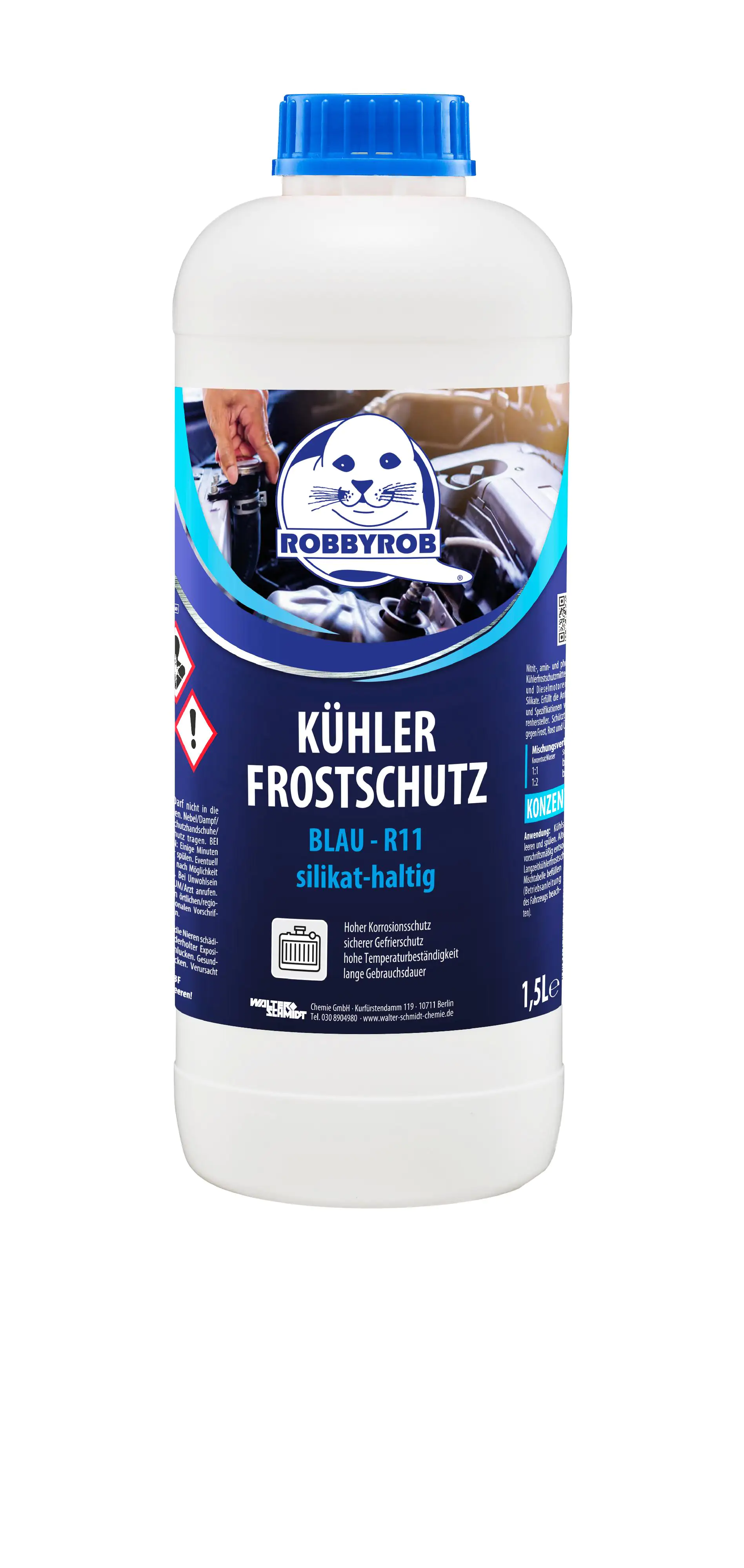 Robbyrob Kühlerfrostschutz blau 1,5L
