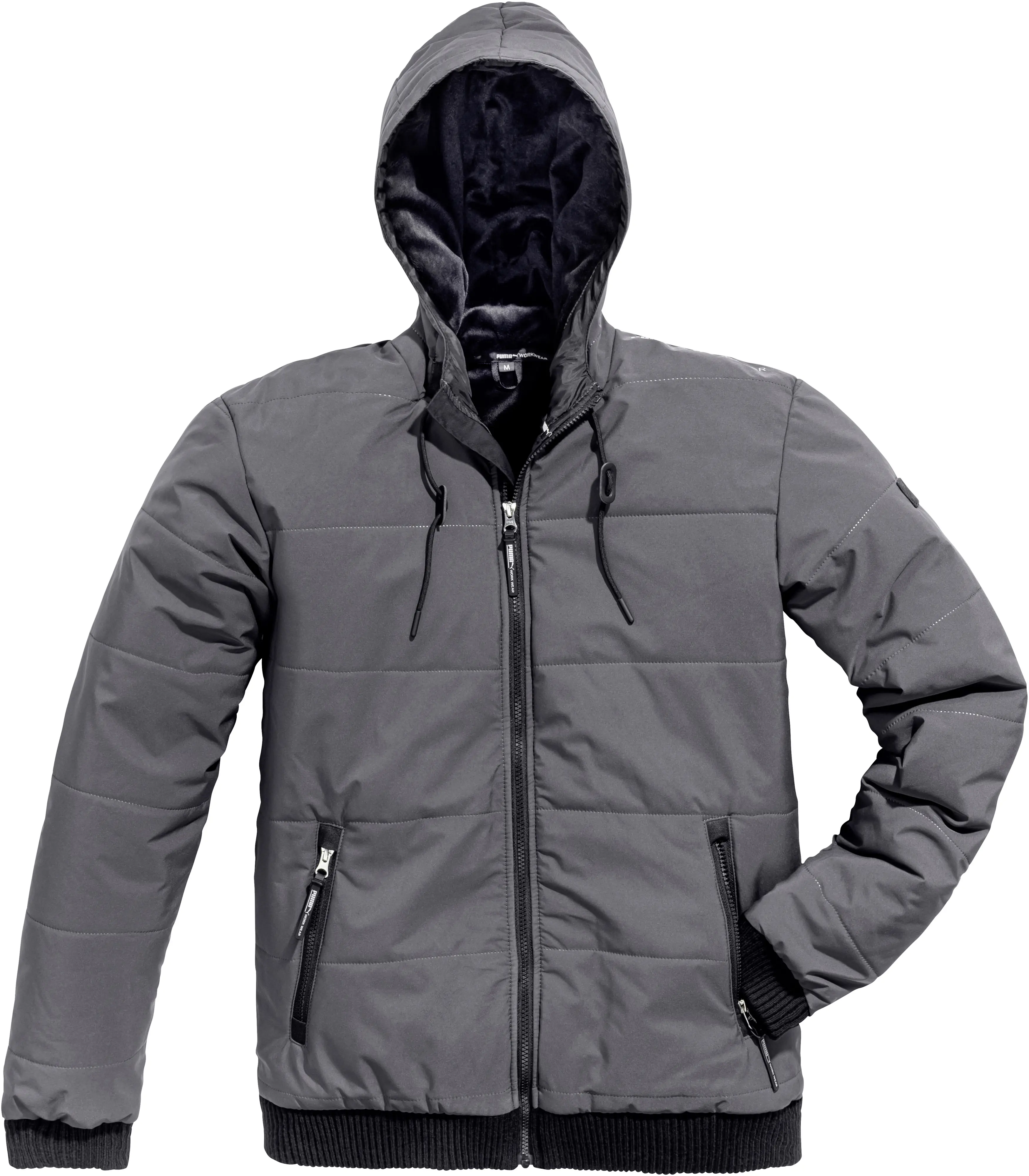 Puma Winterparka CHAMP stahlgrau/carbon