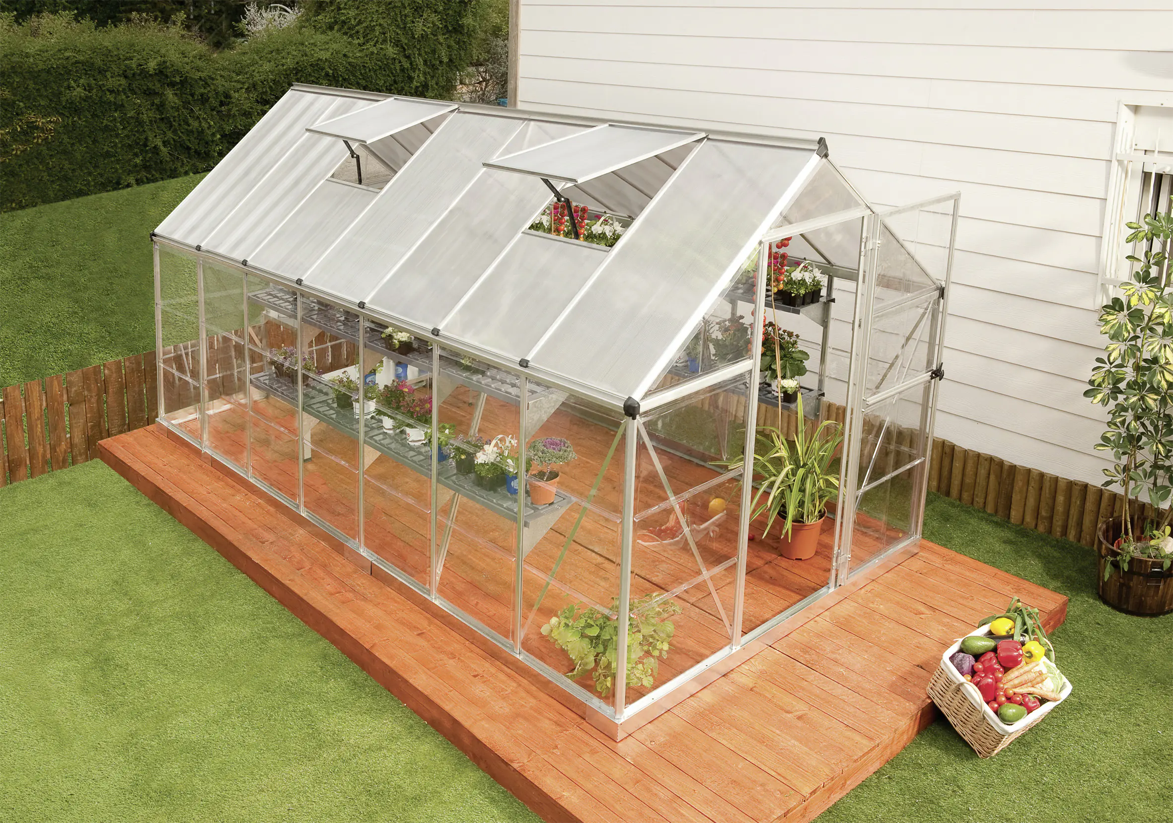 Canopia Gewächshaus Hybrid 6X14 185 x 426 x 208 cm
