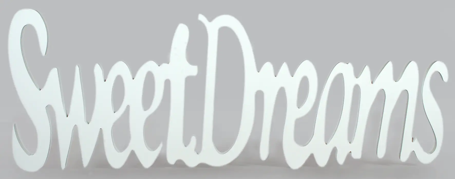 Schriftzug XL Sweet Dreams white  60x29x1,2 cm