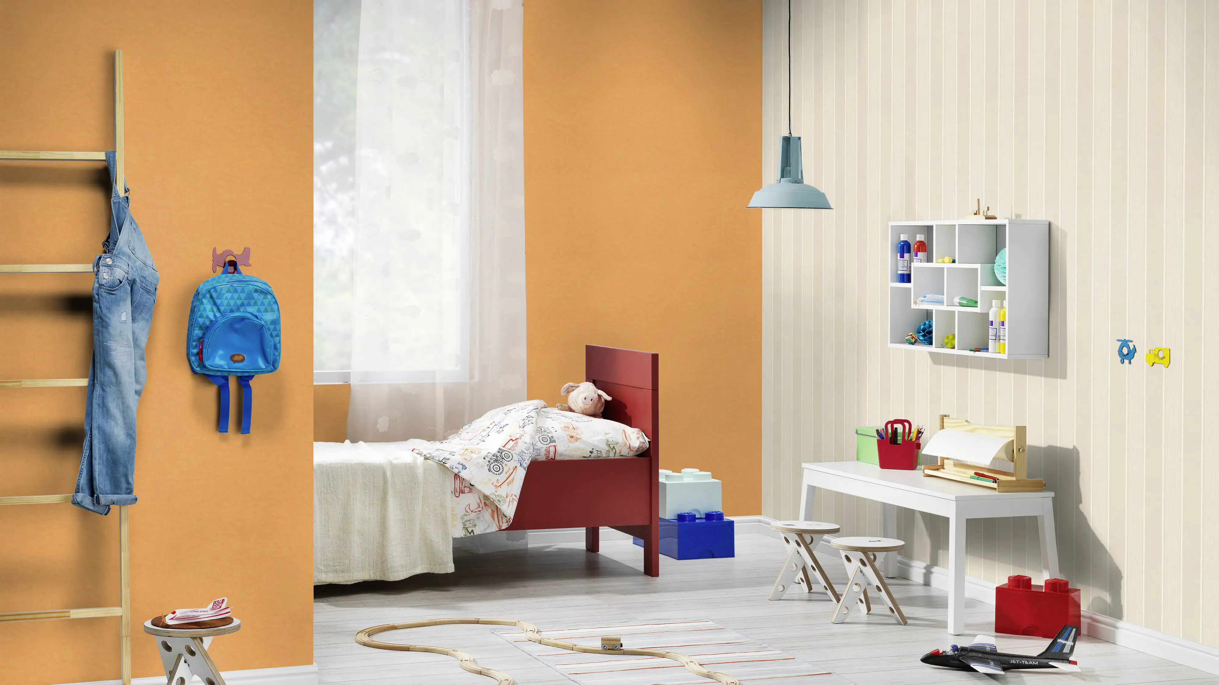 Rasch Vliestapete 463910 Selection Streifen beige-creme, 10,05 x 0,53 m