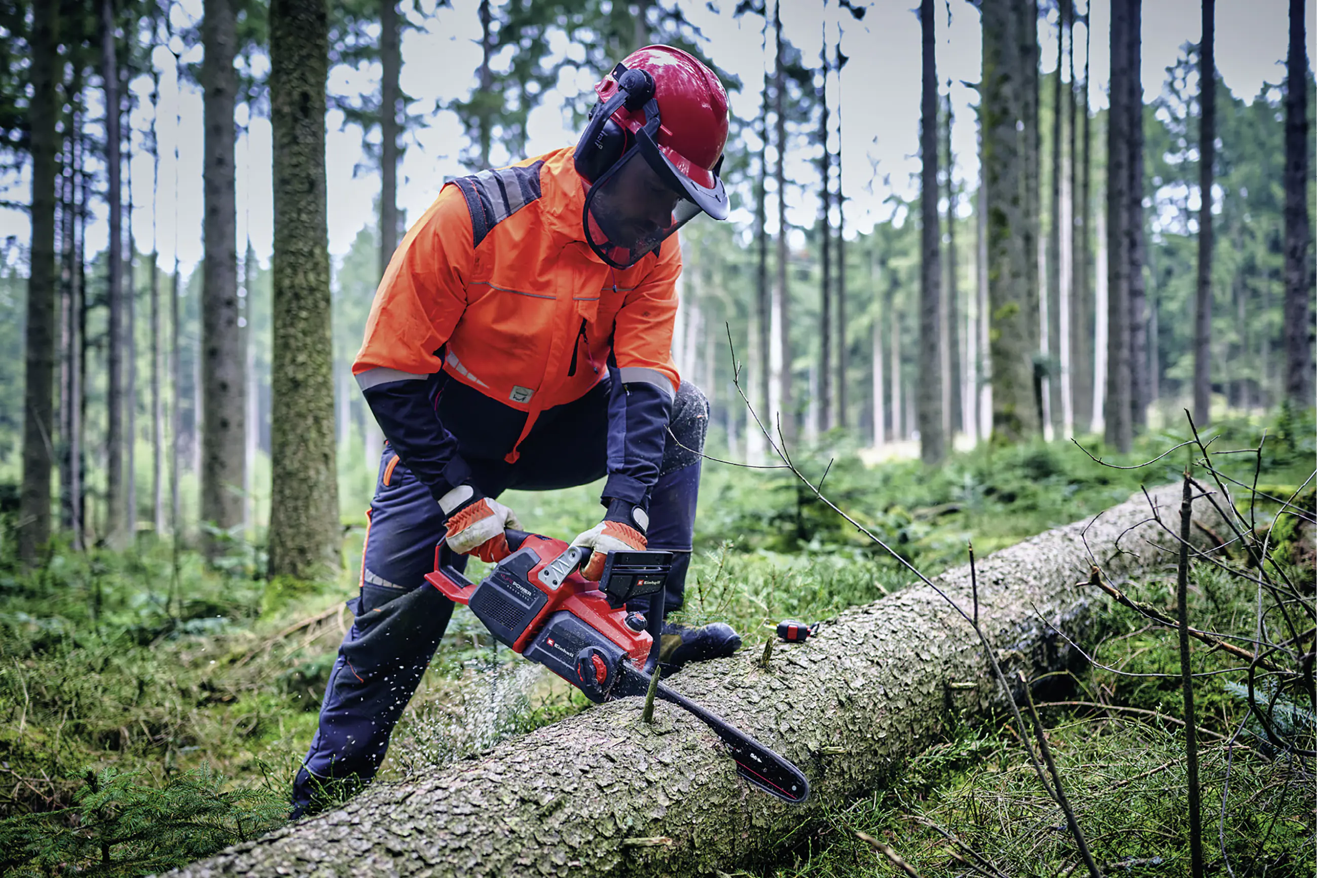 Einhell Akku-Kettensäge GP-LC 36/40 Li BL-Solo 40 cm Schwertlänge ohne Akku und Ladegerät