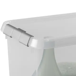 Sunware Aufbewahrungsbox Comfort-Line mit Deckel 30 x 20 cm 9 L transparent 3er Set