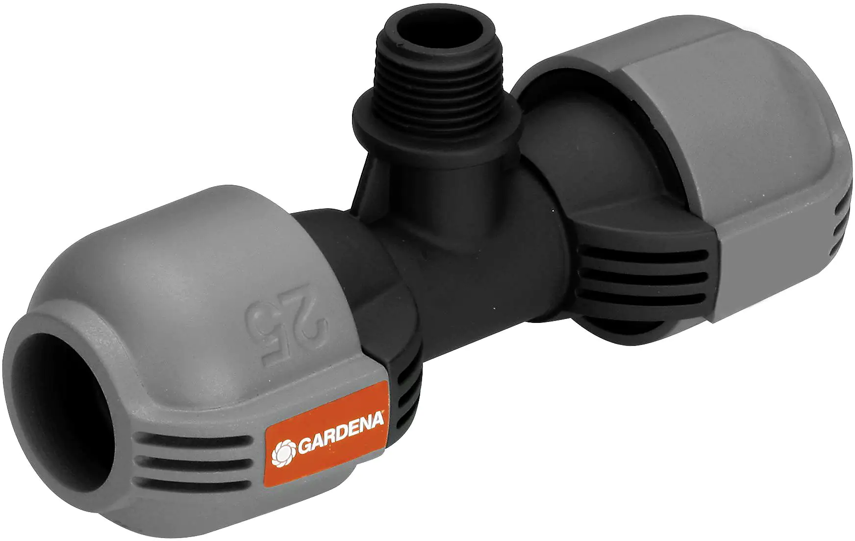 Gardena T Stück für Sprinkler 25 mm x 1/2" Außengewinde