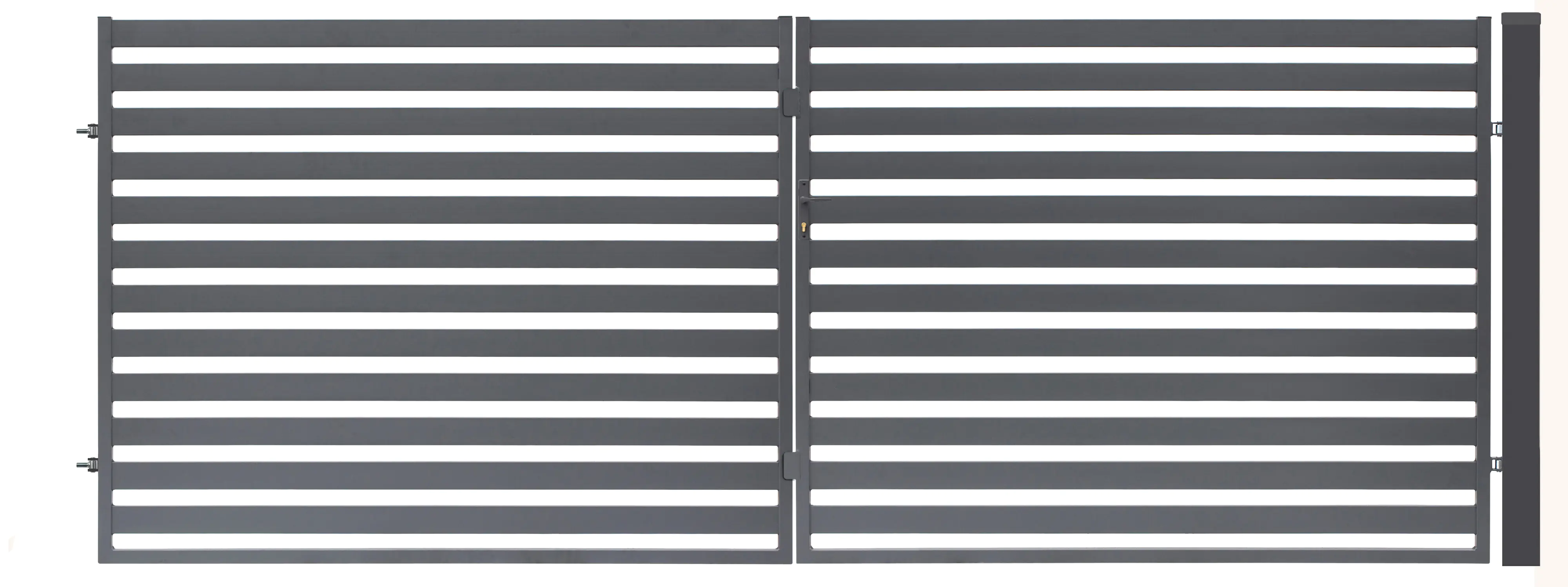 Polbram Doppeltor-Set Lean 120 inkl. Pfosten