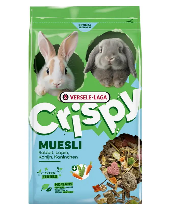 Crispy Kaninchenfutter Müsli 9 kg