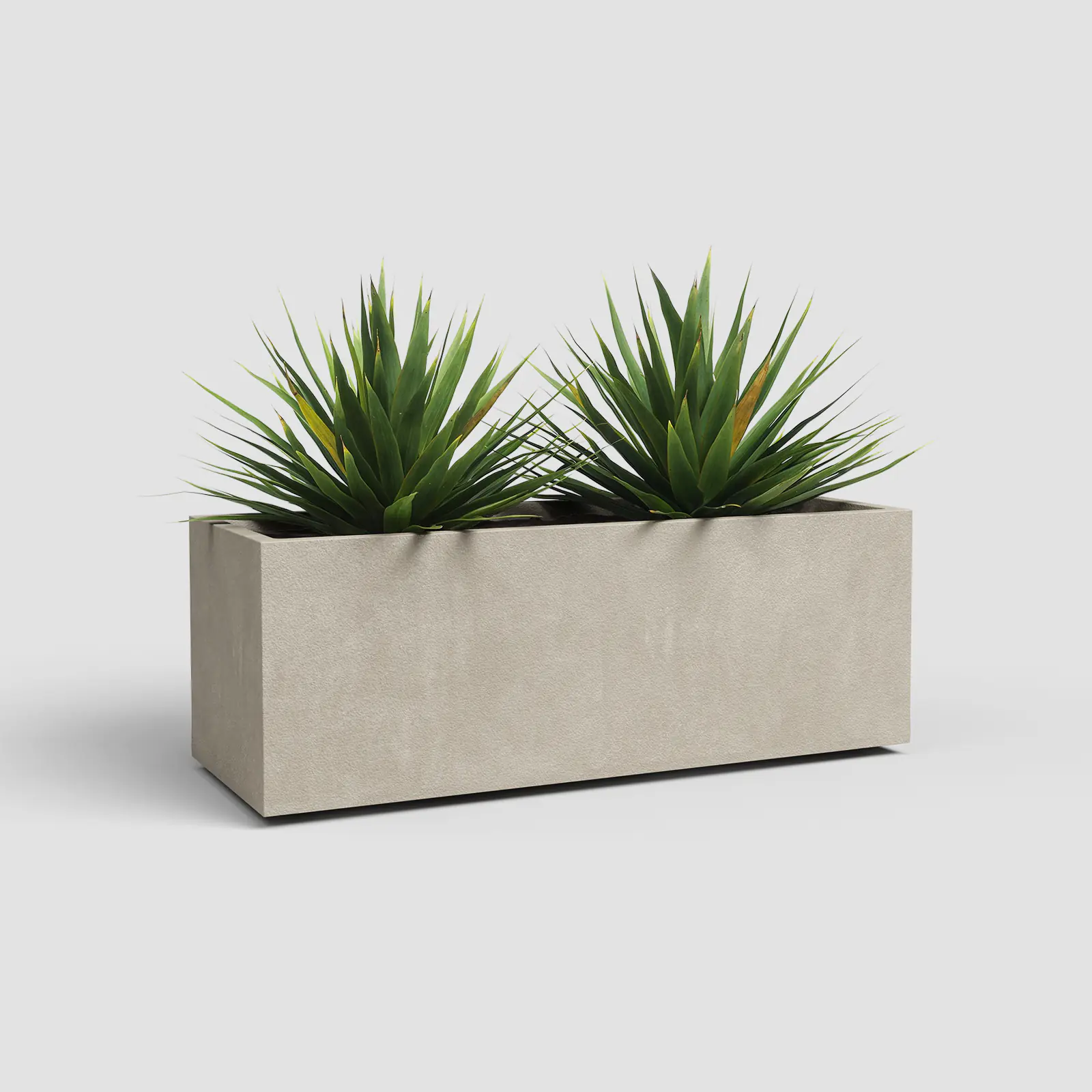 Artevasi Pflanzkasten Sydney Kunststoff 80 x 30 cm creme