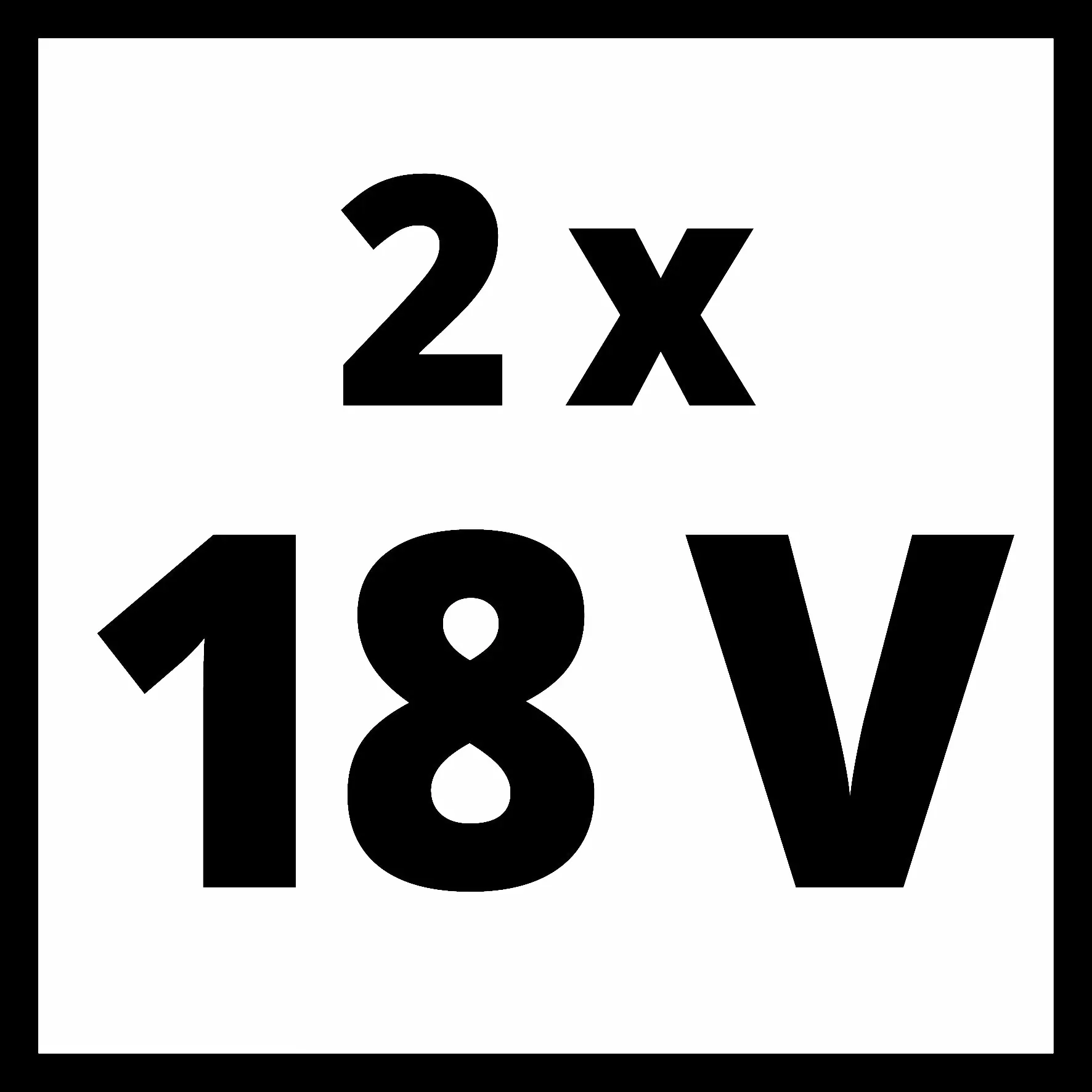Einhell Akku 2 x 18 V 4,0 Ah PXC-Twinpack CB 1