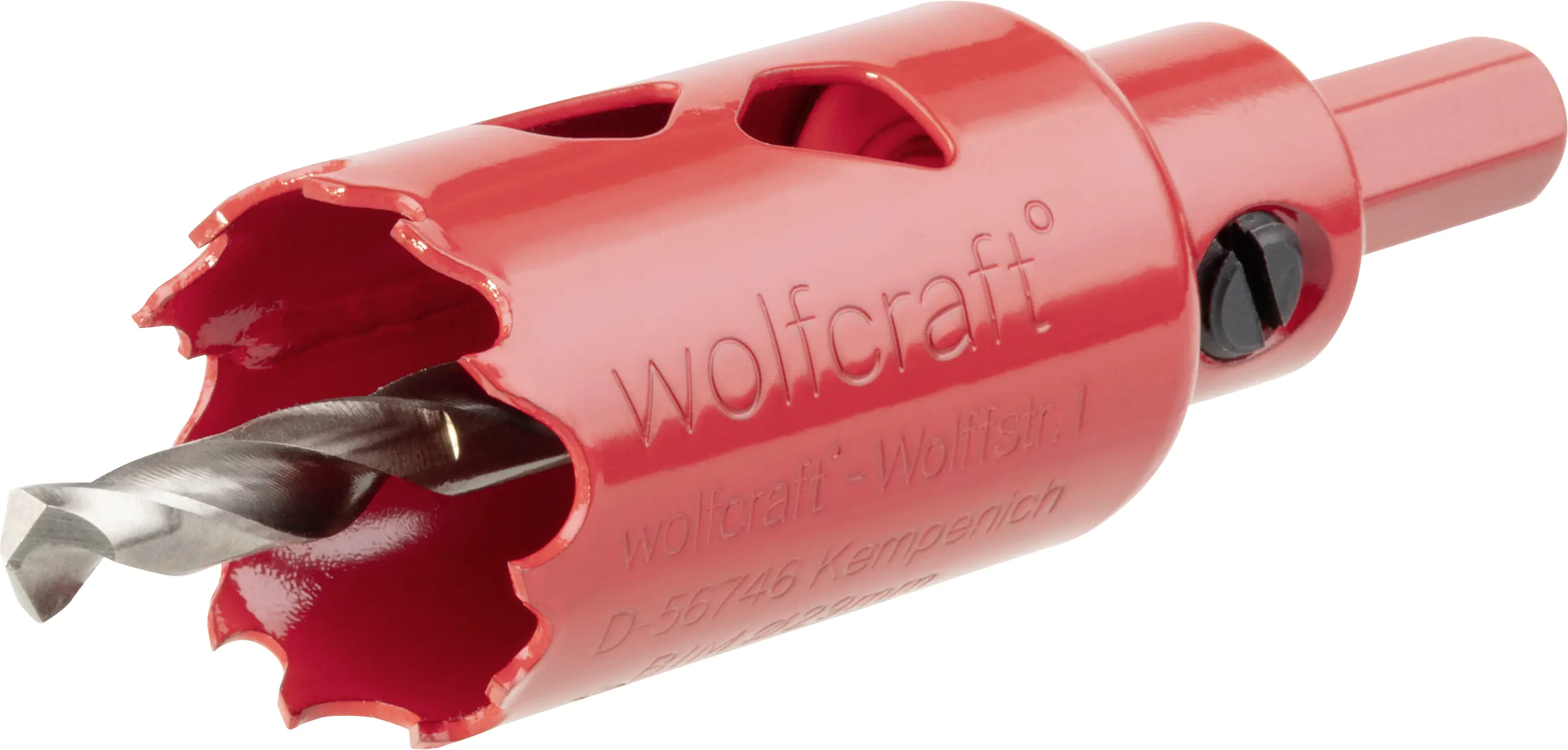 Wolfcraft Lochsäge Ø 29 mm Bimetall, inkl. Schaft und Bohrer