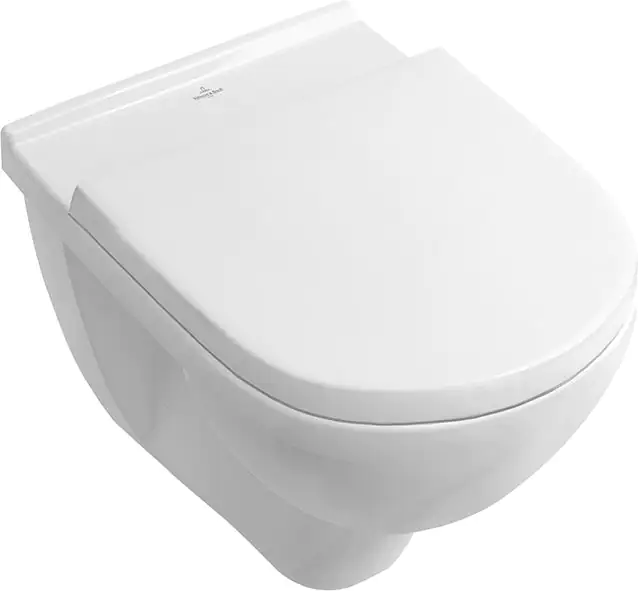 Villeroy & Boch Wand-Tiefspül-WC Targa spülrandlos inkl. WC-Sitz