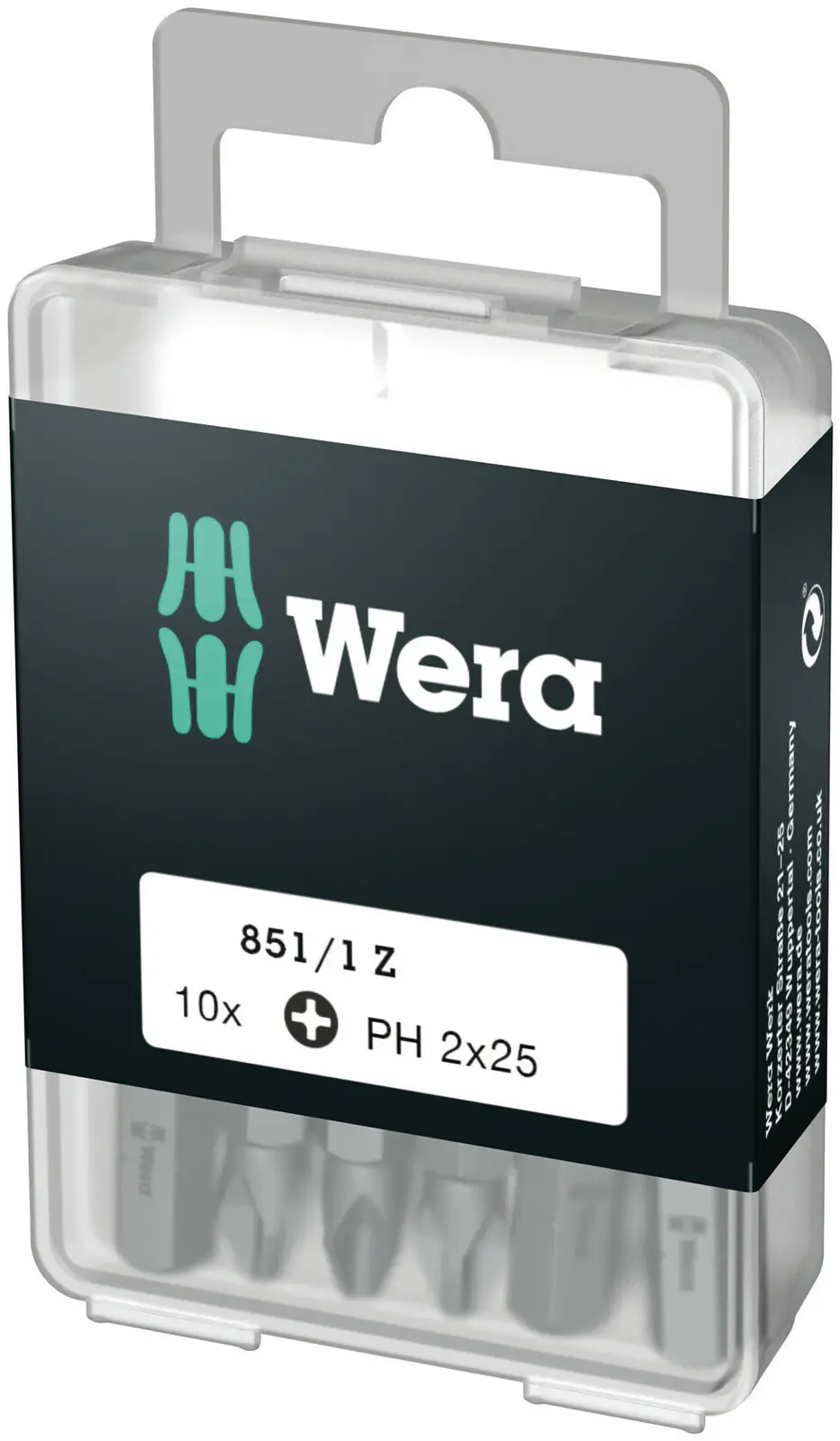 Wera Bits 851/1 Z DIY 10-teilig