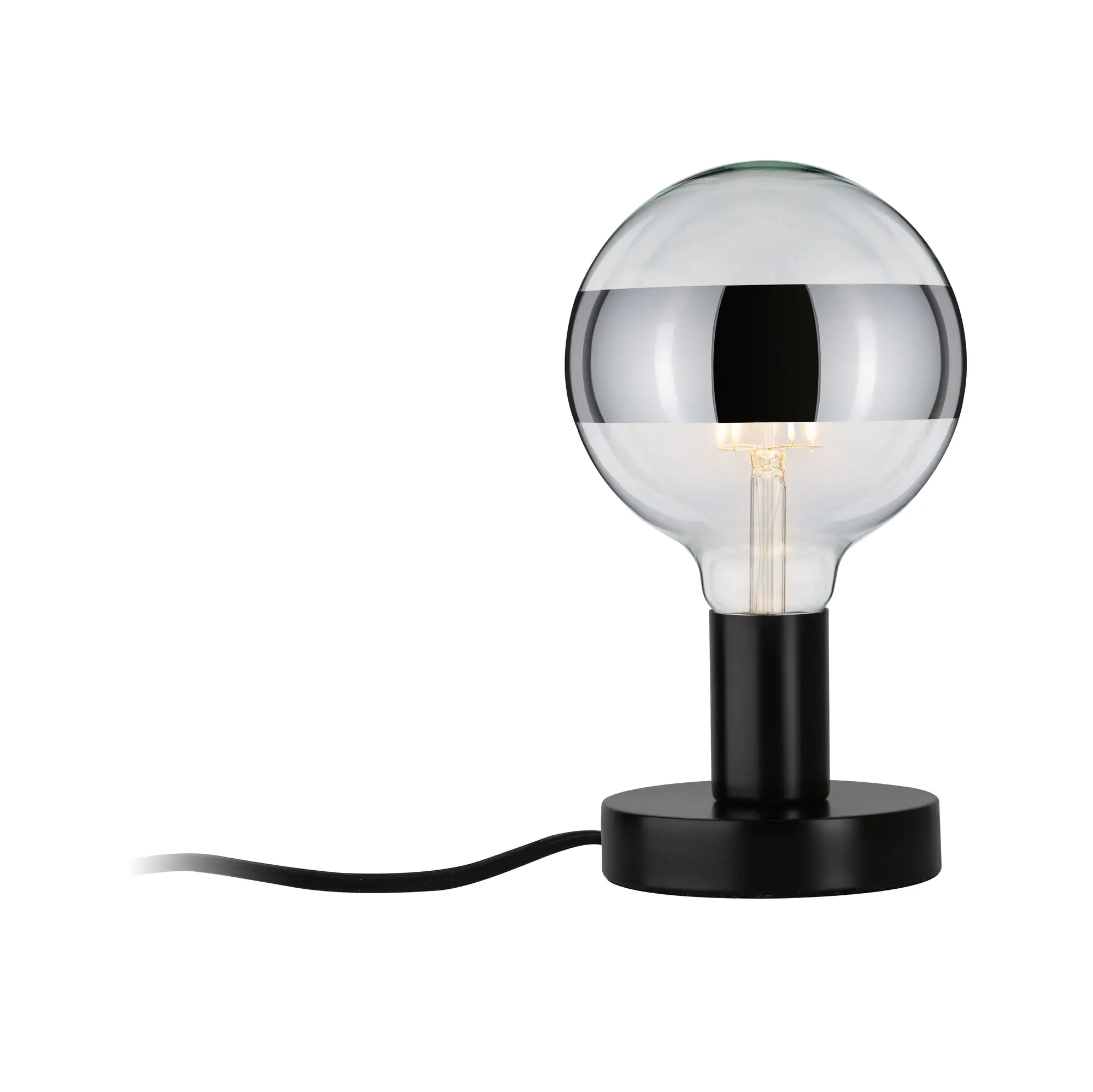 Paulmann Tischlampe Neordic Haldor schwarz