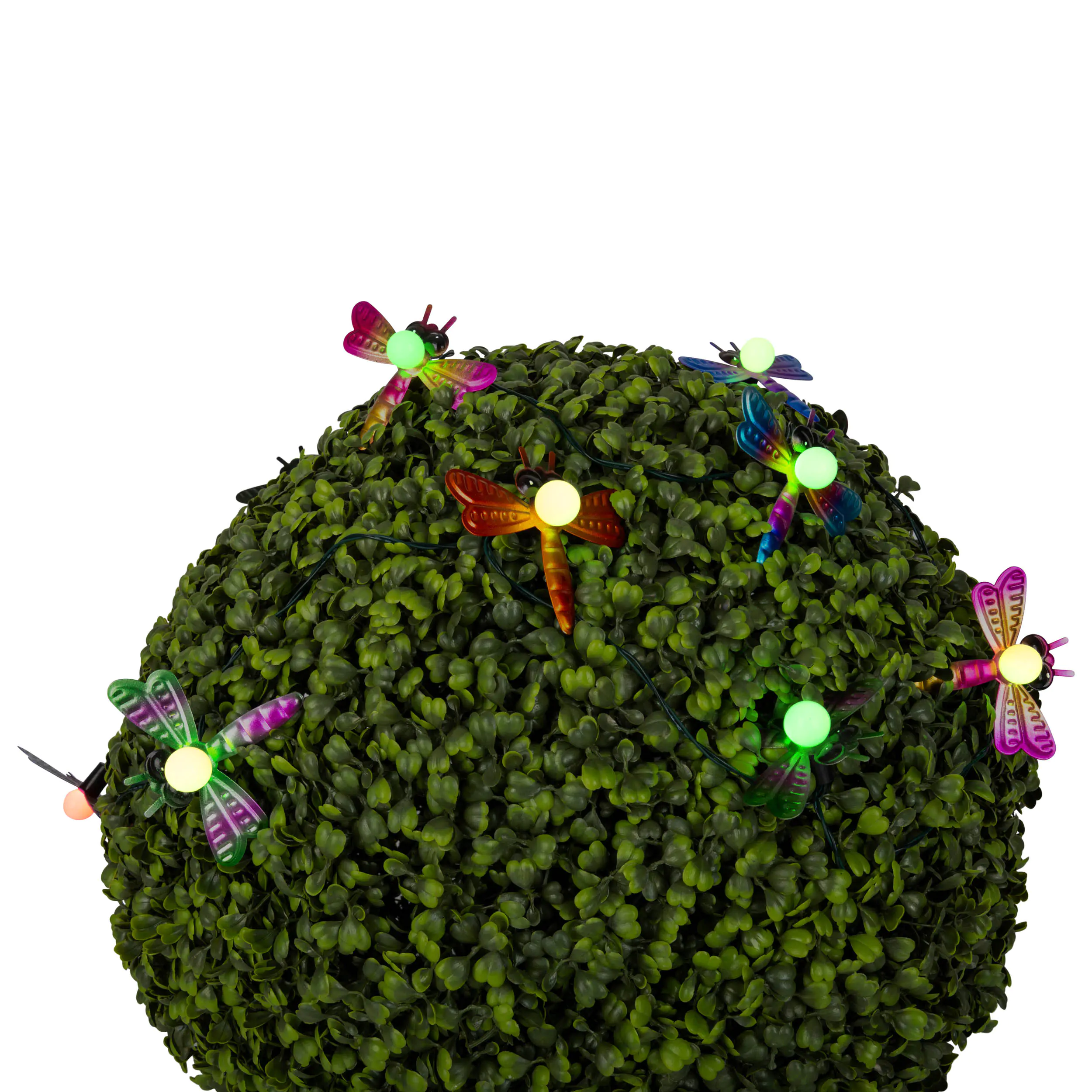 Light & More LED Solarleuchte Libelle bunt