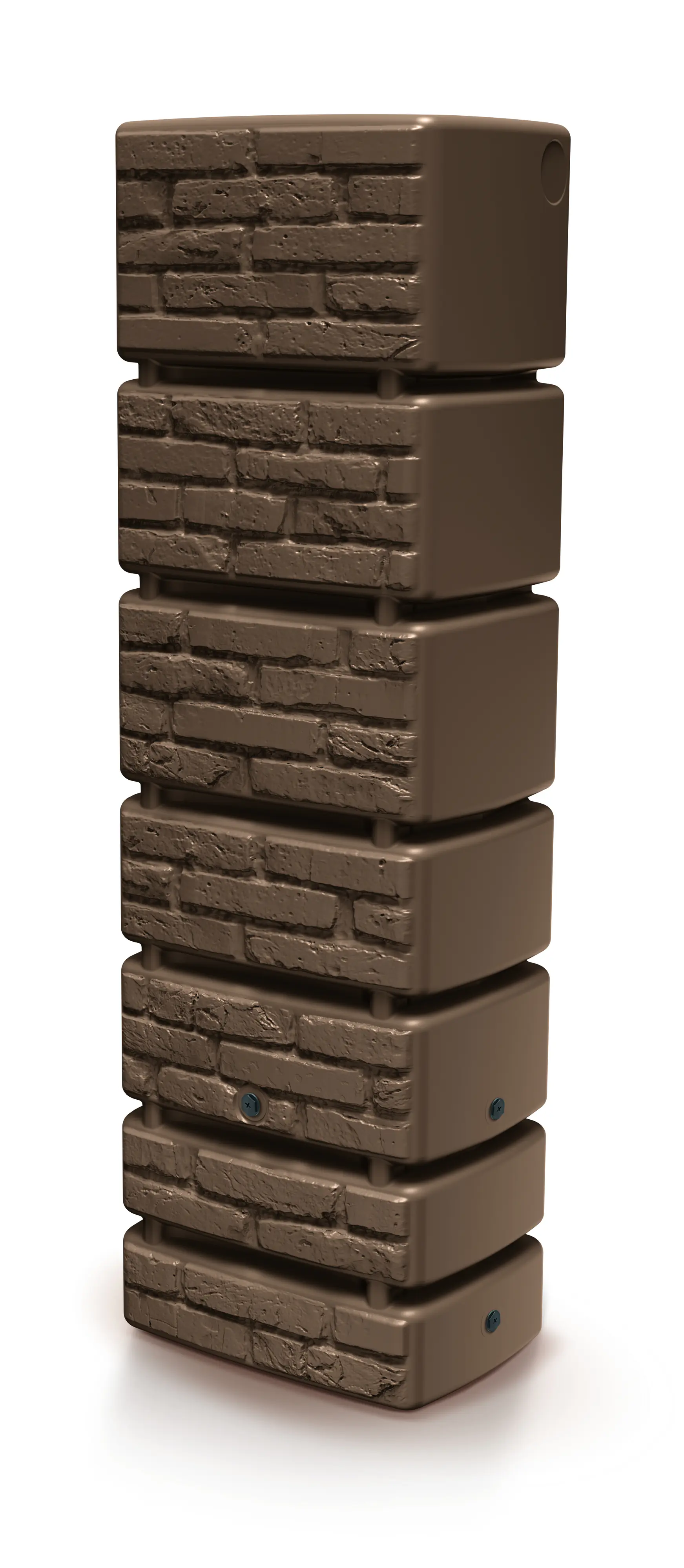 Prosperplast Regenspeicher Arves Tower 350 L ziegelrot