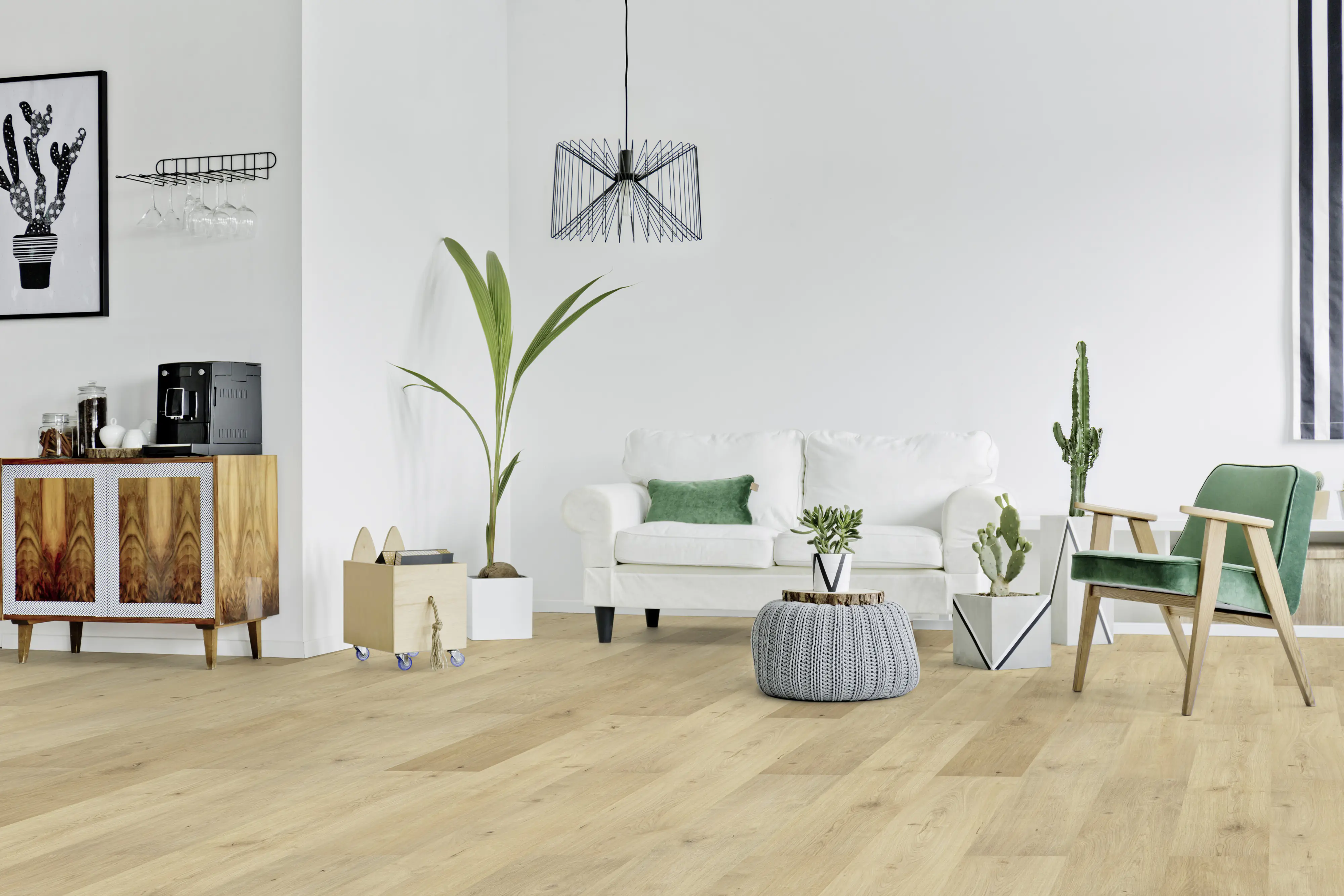Classen Laminat Megaloc Aquaprotect 128,5 x 19,2 cm 8 mm Eiche Sombra