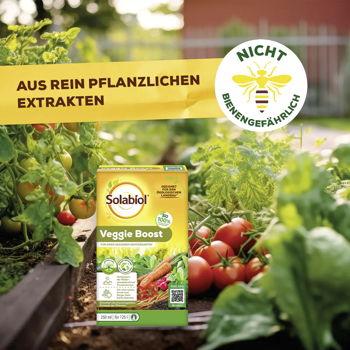 Solabiol Veggie Boost Pflanzenstärkungsmittel 250 ml