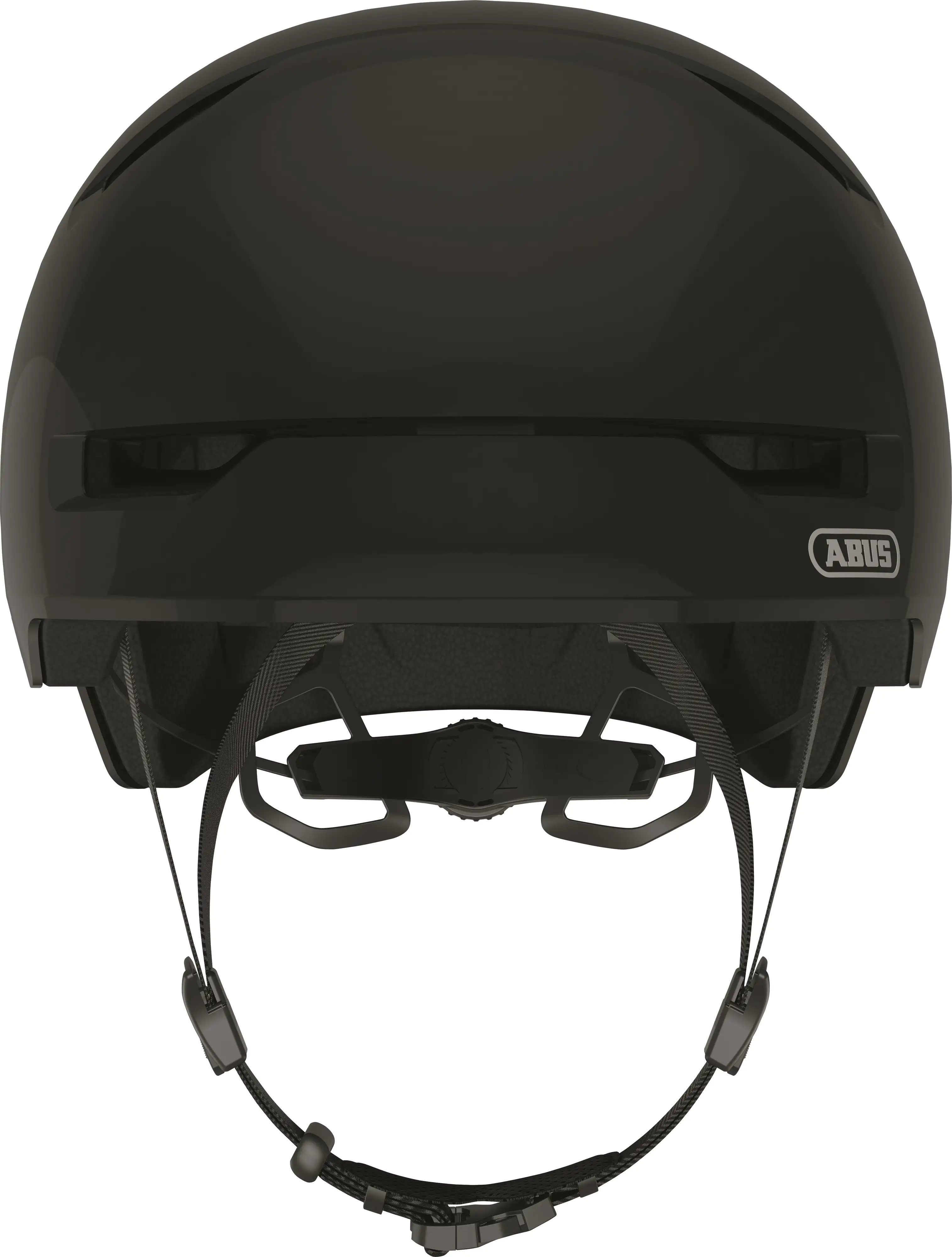 Abus Fahrradhelm Kinder Youth M shiny black