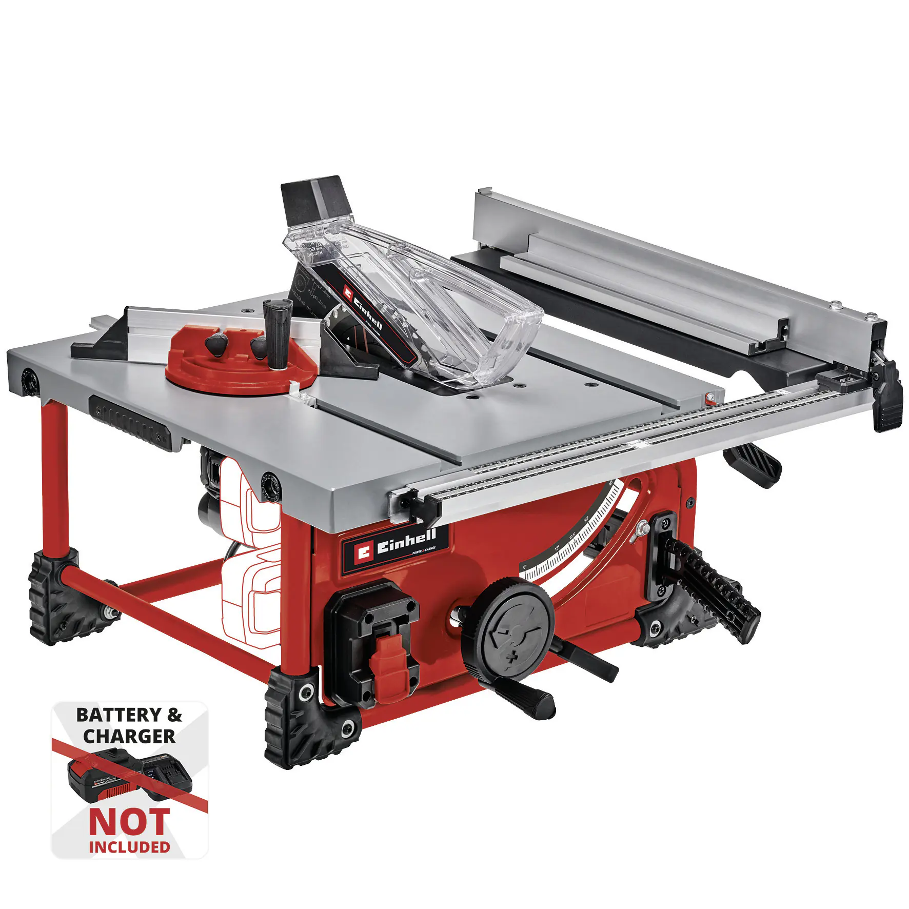 Einhell Expert Akku-Tischkreissäge TE-TS 36/210 Li Solo 36 V