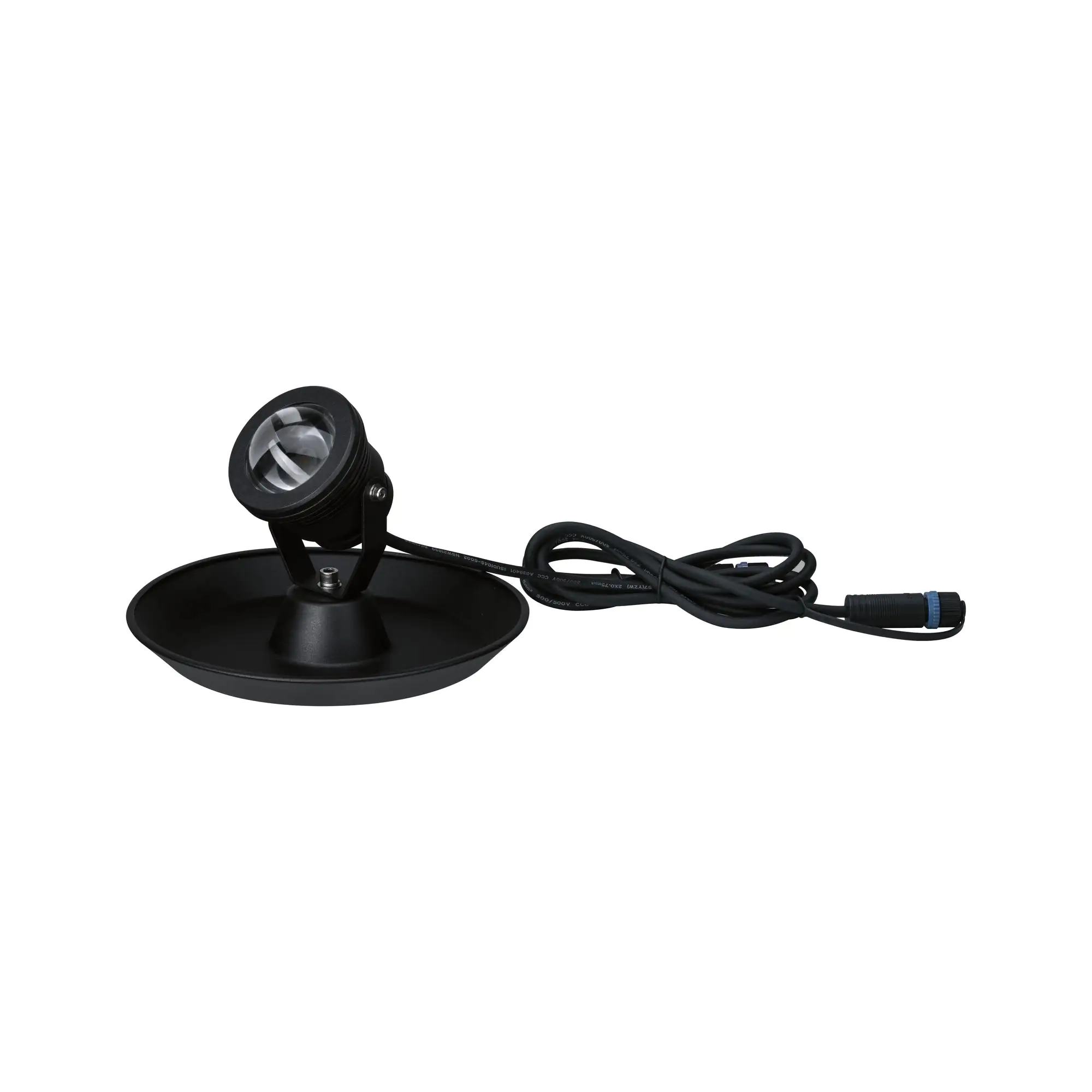 Paulmann Plug & Shine LED Teichleuchte Outdoor schwarz 20 cm warmweiß