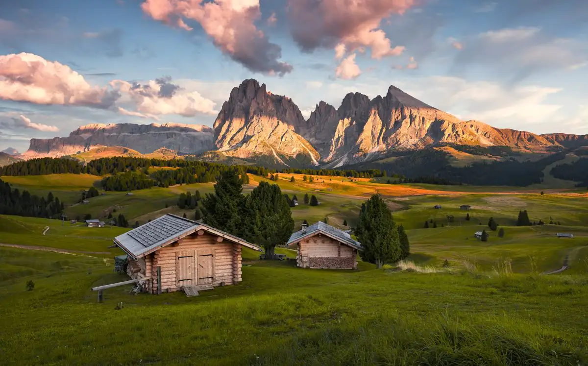 Komar Vlies Fototapete Dolomitentraum 450 x 280 cm 