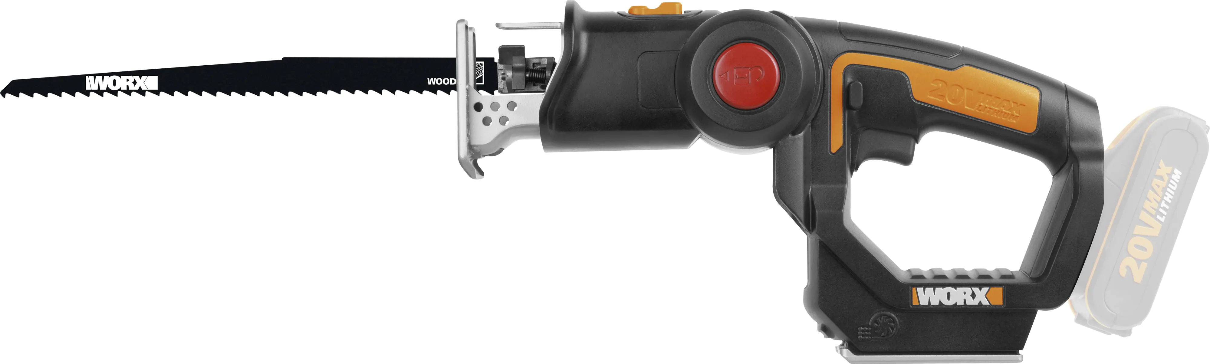 Worx Akku-Multisäge Axis WX550.9 20 V, ohne Akku und Ladegerät
