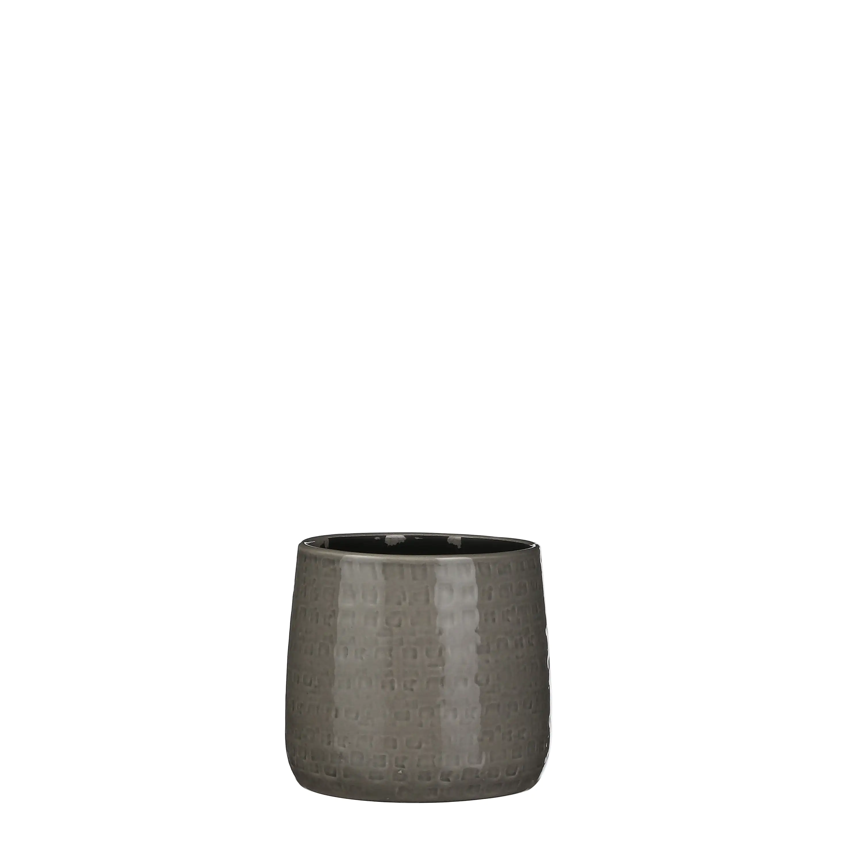 Übertopf Floyd Ø 17 x 19 cm grau