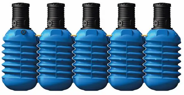 4rain Erdtank Modularis 5 Tanks mit je 2.500 l, begehbar