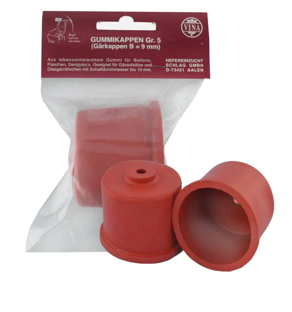 Vina Gärkappe Ø 59 mm lebensmittelechtes Gummi