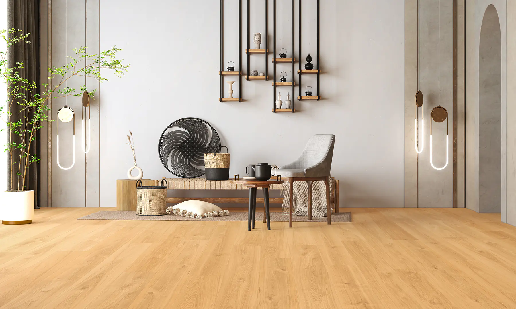 Classen Vinylboden Ceramin Floors Tera Eiche Honig