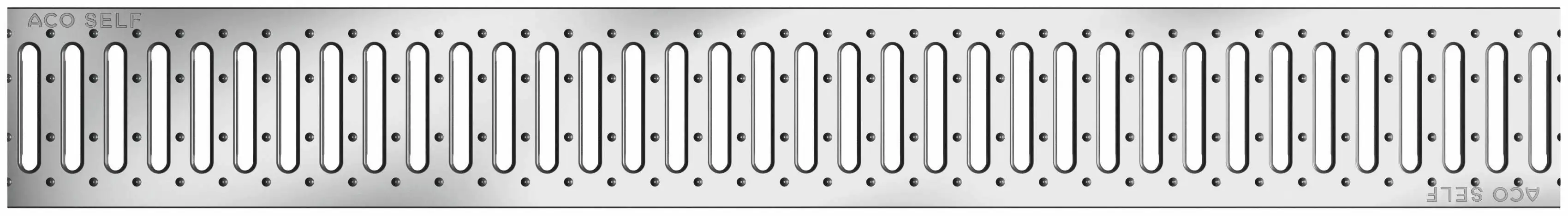 ACO Self Stegrost Sanierungsrost 0,5 m silber