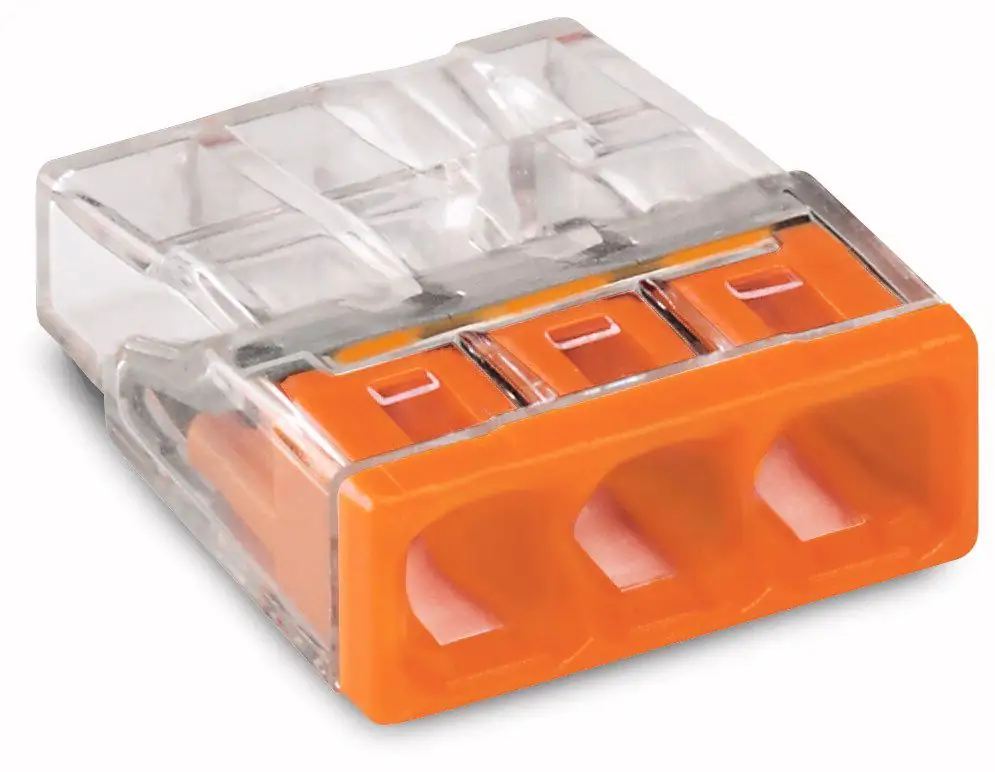 Wago Compact Steckklemme Anzahl Leiter: 3, 0,5 - 2,5 mm², 100 Stück