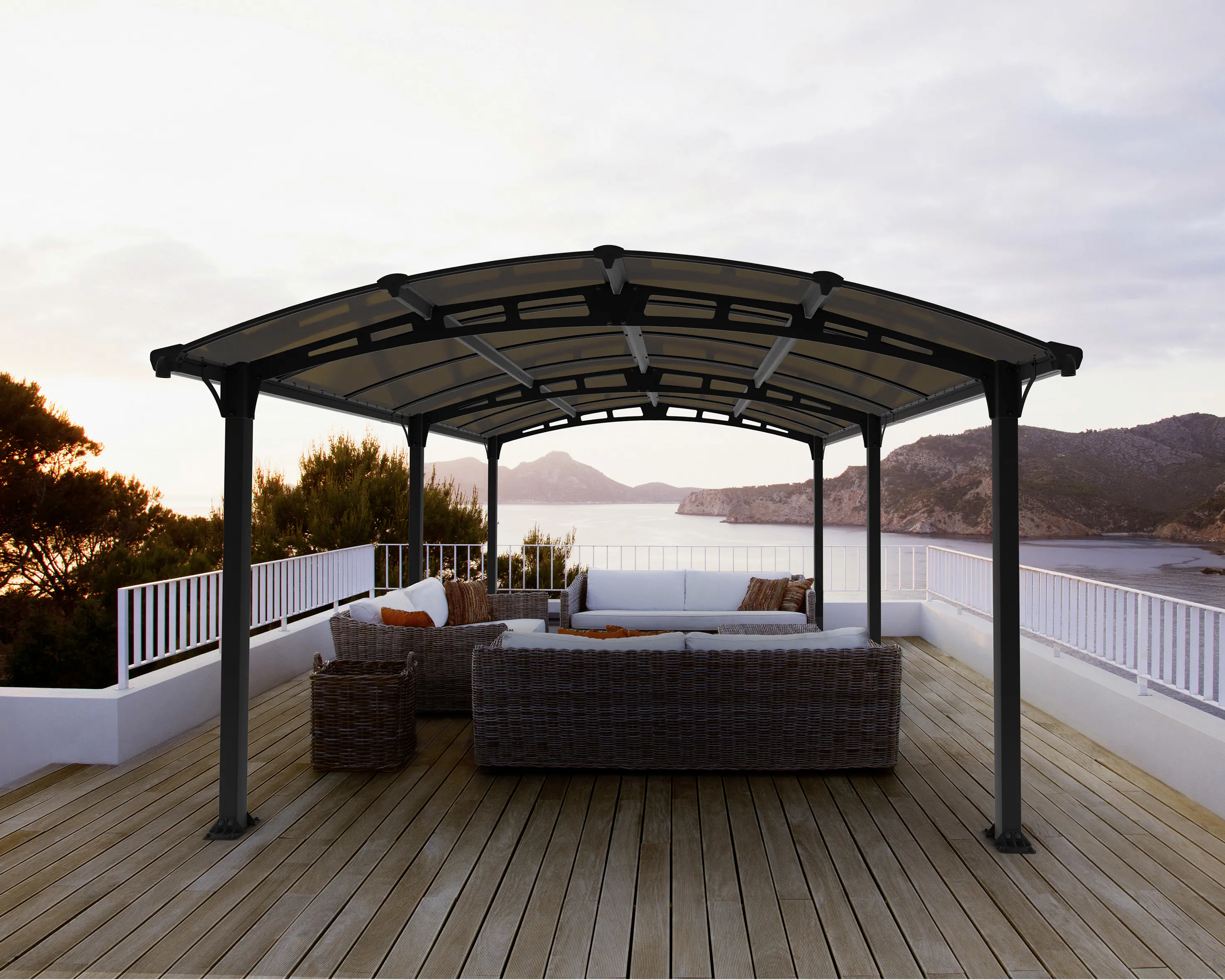 Canopia Carport Tucson  507 x 359 cm anthrazit