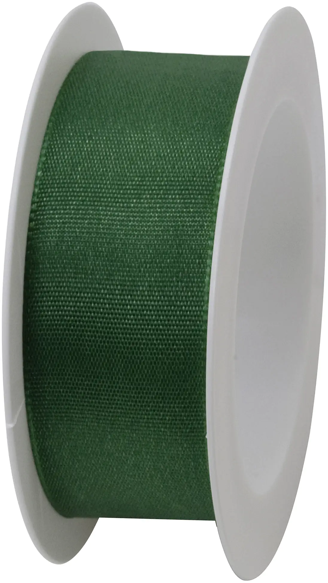 Braun & Company Band mit Draht dunkelgrün 25 mm x 2,5 m