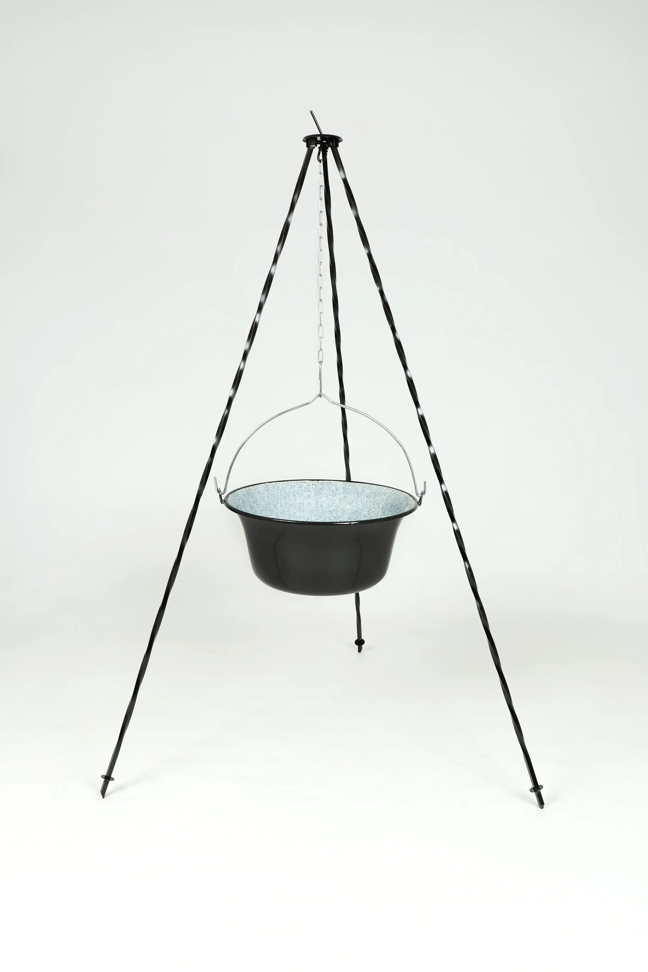 Su-Deco Gulaschkessel 14 Liter schwarz granit