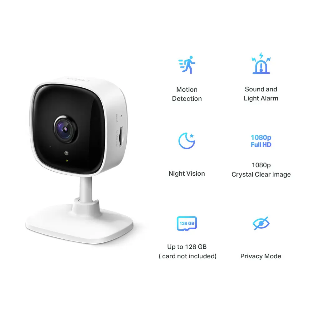 TP-Link Indoor Überwachungskamera TC60 WiFi  Sprachsteuerung