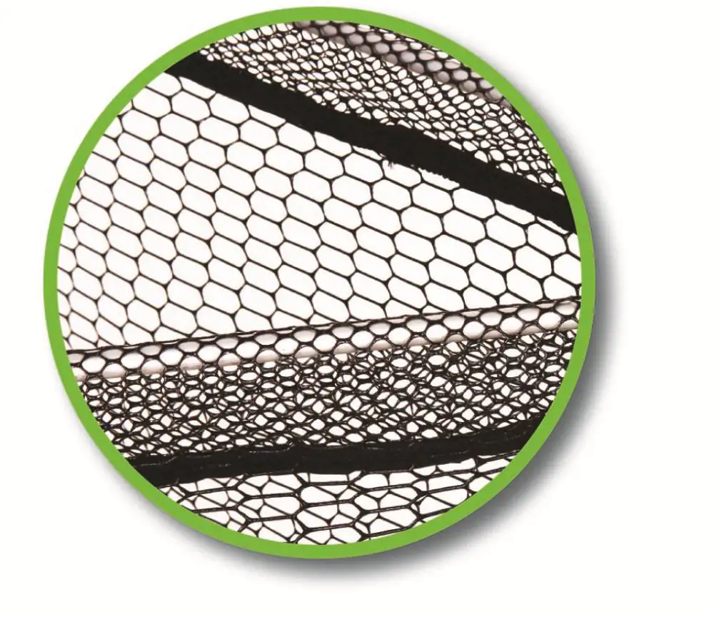 Paladin Profi-Kescher 225 cm gummiert, 2 x 80 cm, 225 cm