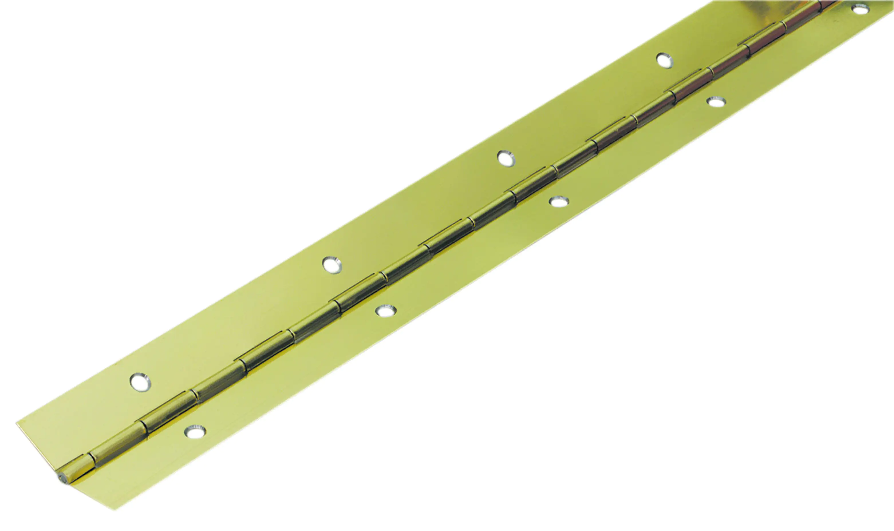 Hettich Stangenscharnier vermessingt 32 x 1200 mm, kürzbar