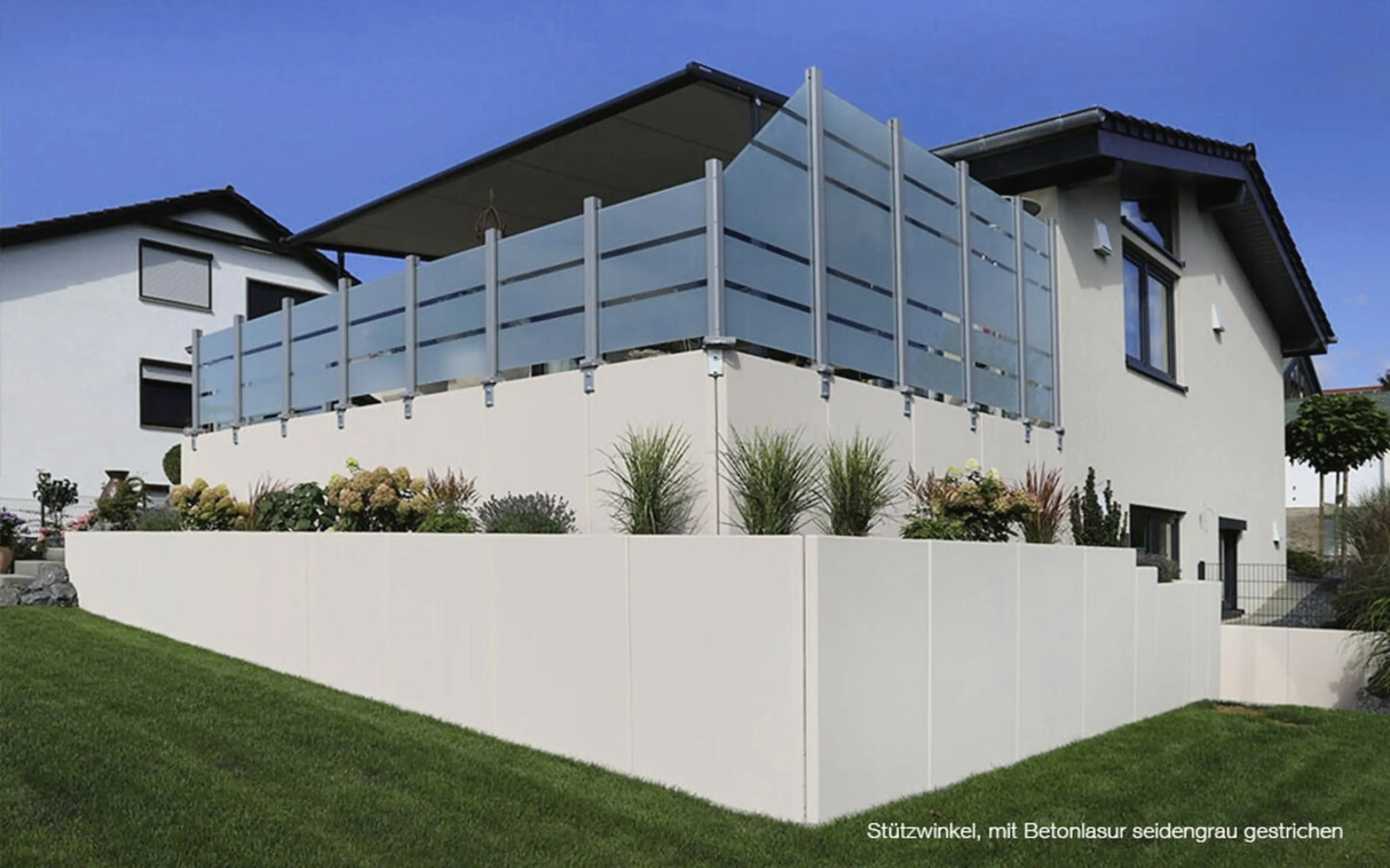 EHL Stützwinkel L-Stein 50 x 100 x 80 cm grau