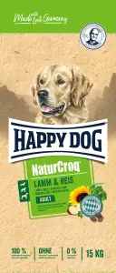 Happy Dog Premium NaturCroq Hundetrockenfutter Adult 15 kg Lamm & Reis 